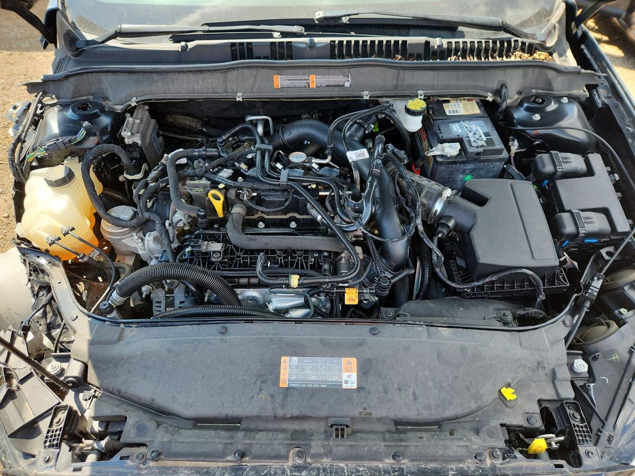 2020 Ford Fusion Se Black vin: 3FA6P0HD9LR235021