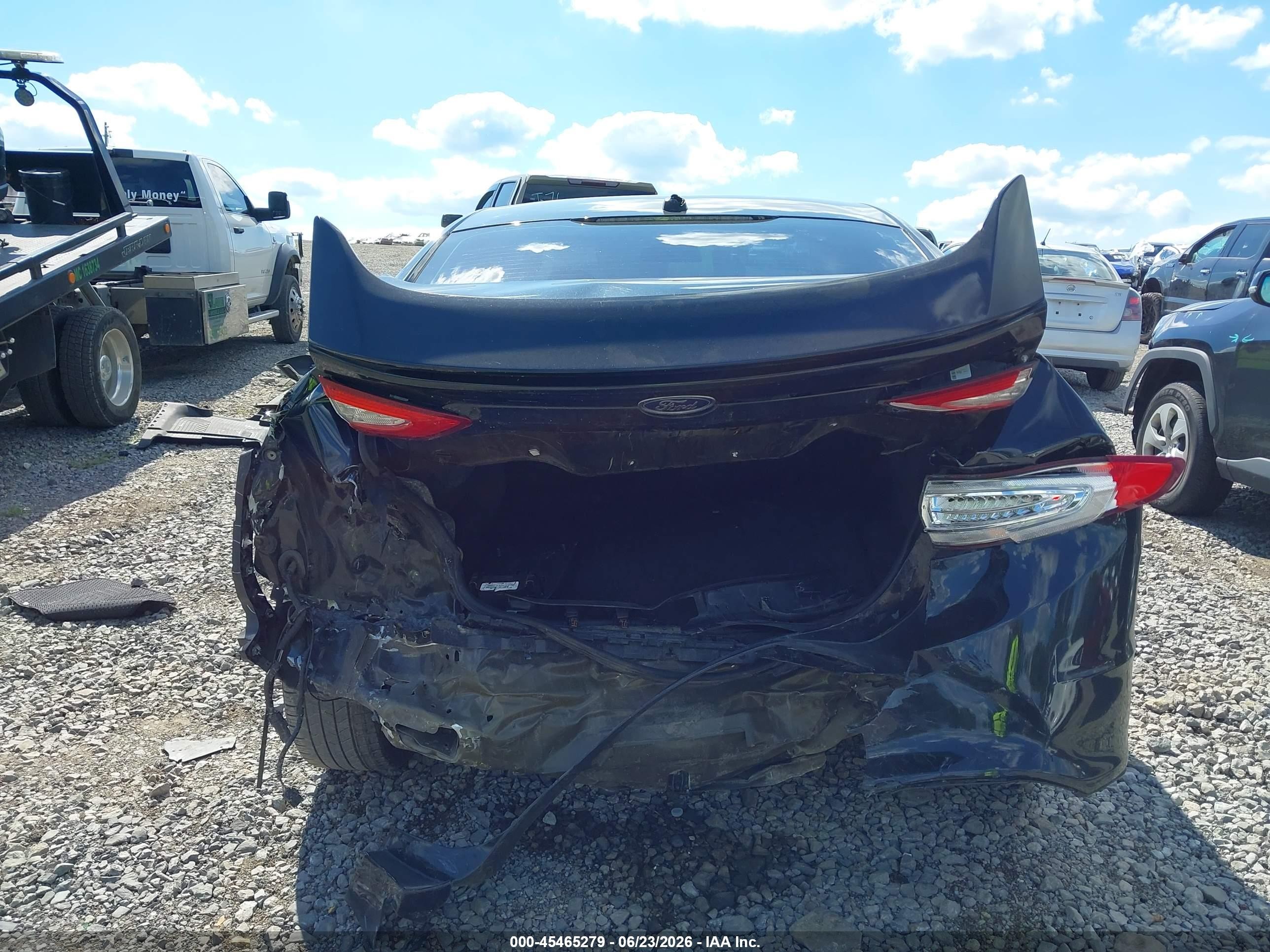 2014 Ford Fusion Se Black vin: 3FA6P0HDXER146027