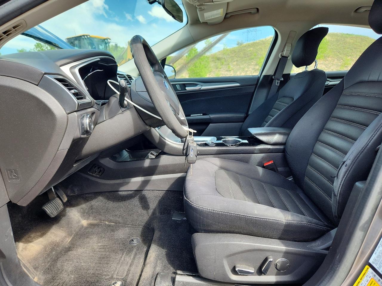 2014 Ford Fusion Se Gray vin: 3FA6P0HDXER157688