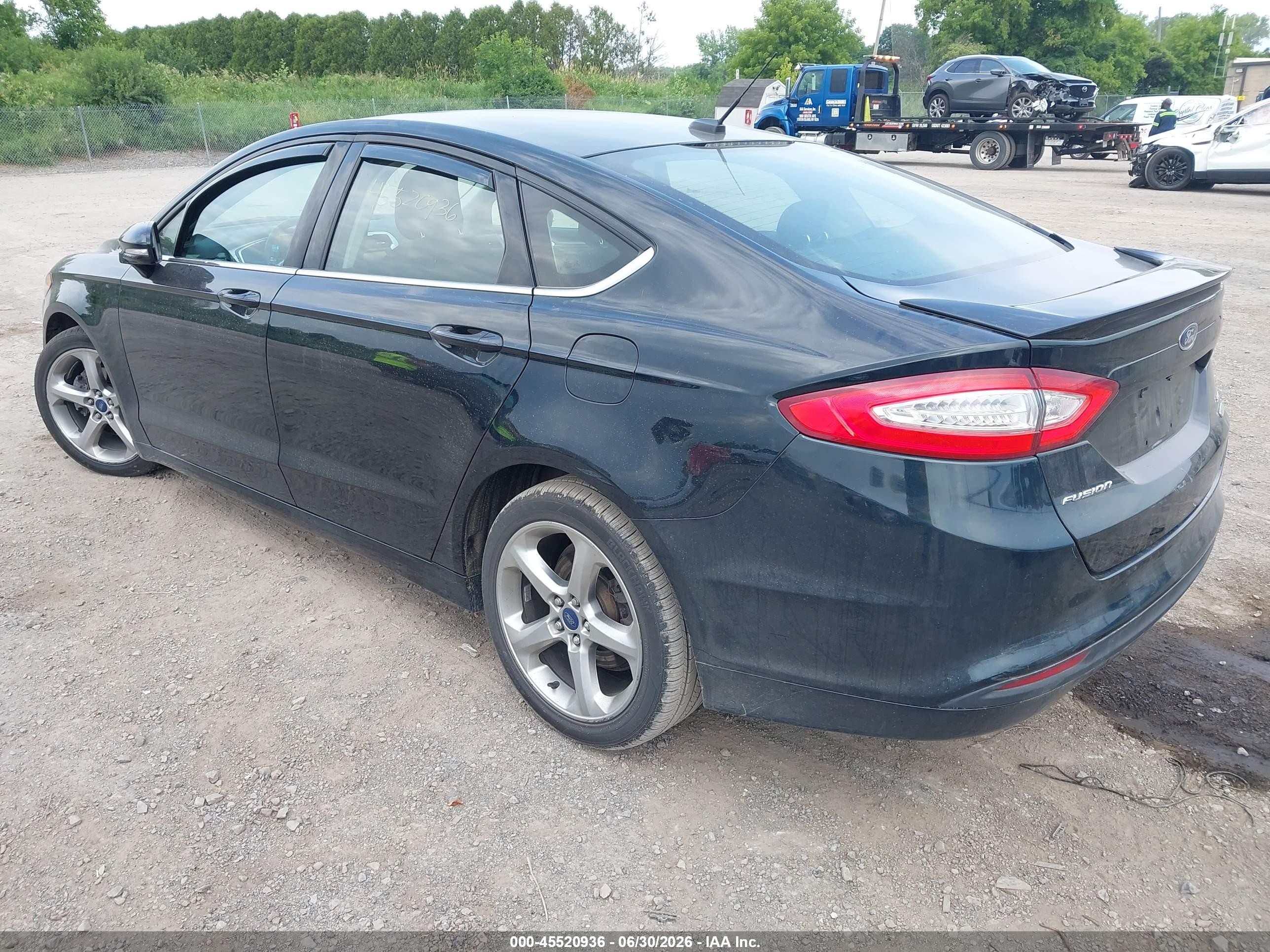 2014 Ford Fusion Se Черный vin: 3FA6P0HDXER166875