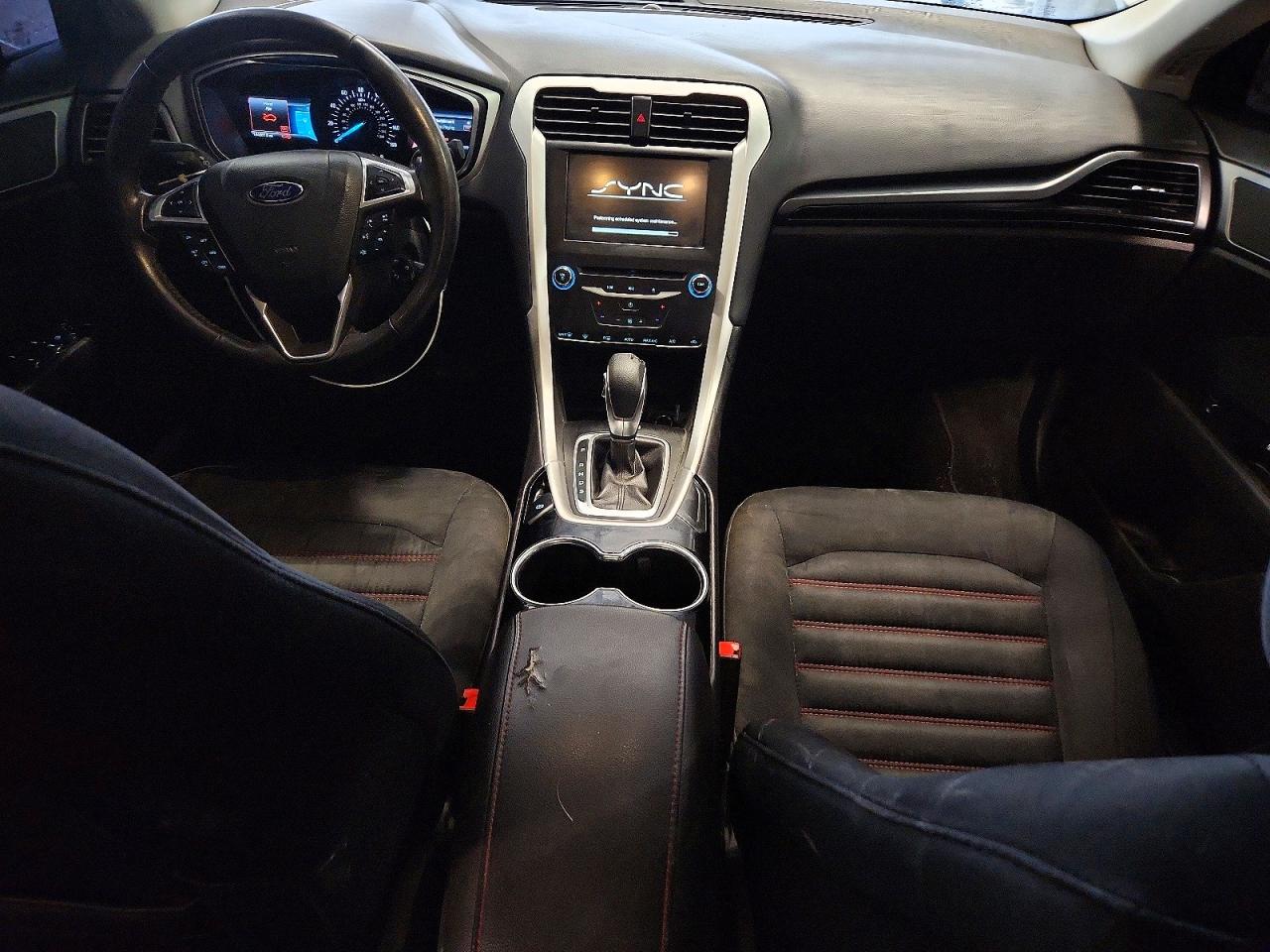 2014 Ford Fusion Se Black vin: 3FA6P0HDXER202063