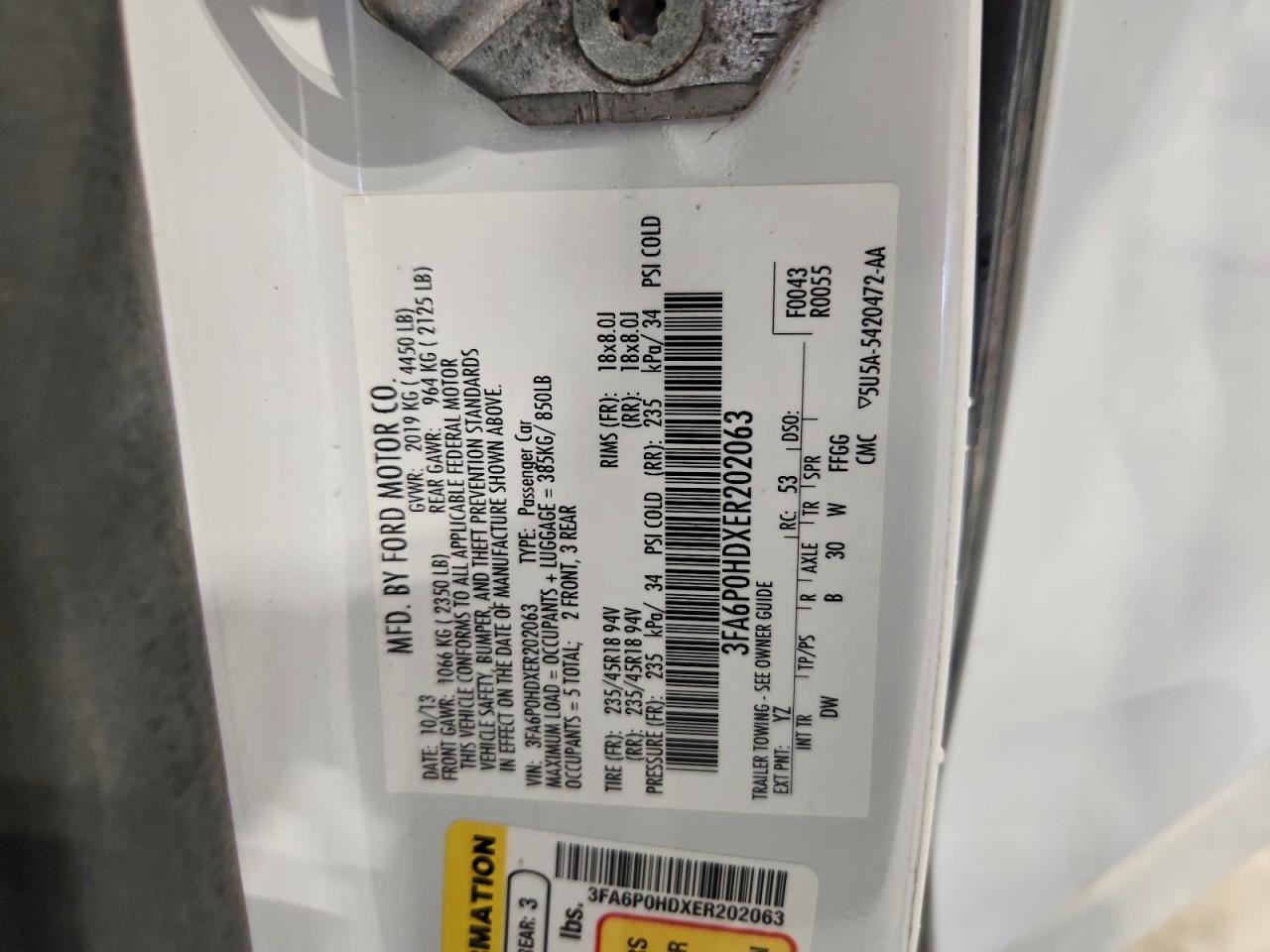 2014 Ford Fusion Se Black vin: 3FA6P0HDXER202063