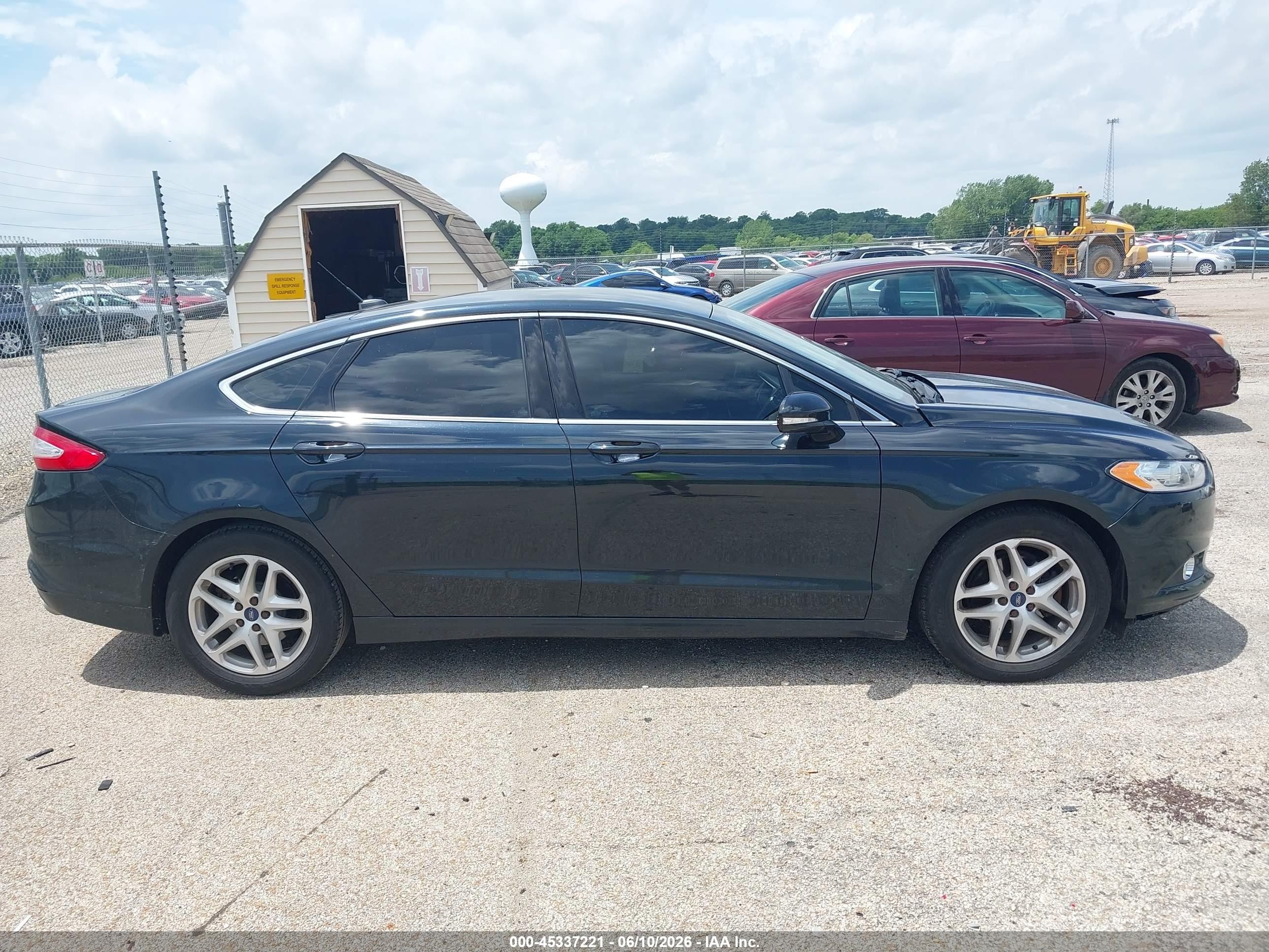 2014 Ford Fusion Se Black vin: 3FA6P0HDXER211331