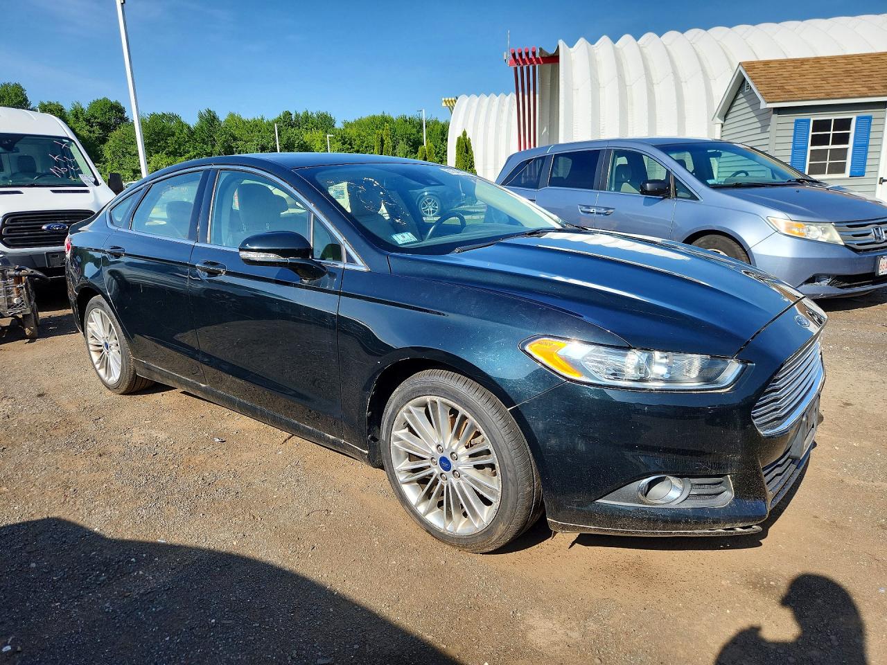 2014 Ford Fusion Se Black vin: 3FA6P0HDXER246094