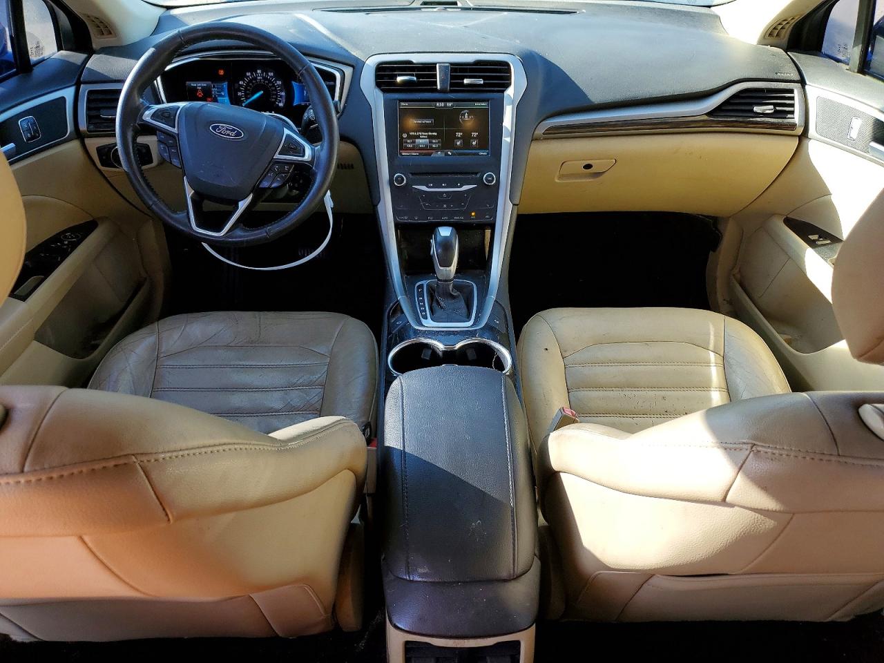 2014 Ford Fusion Se Blue vin: 3FA6P0HDXER275353