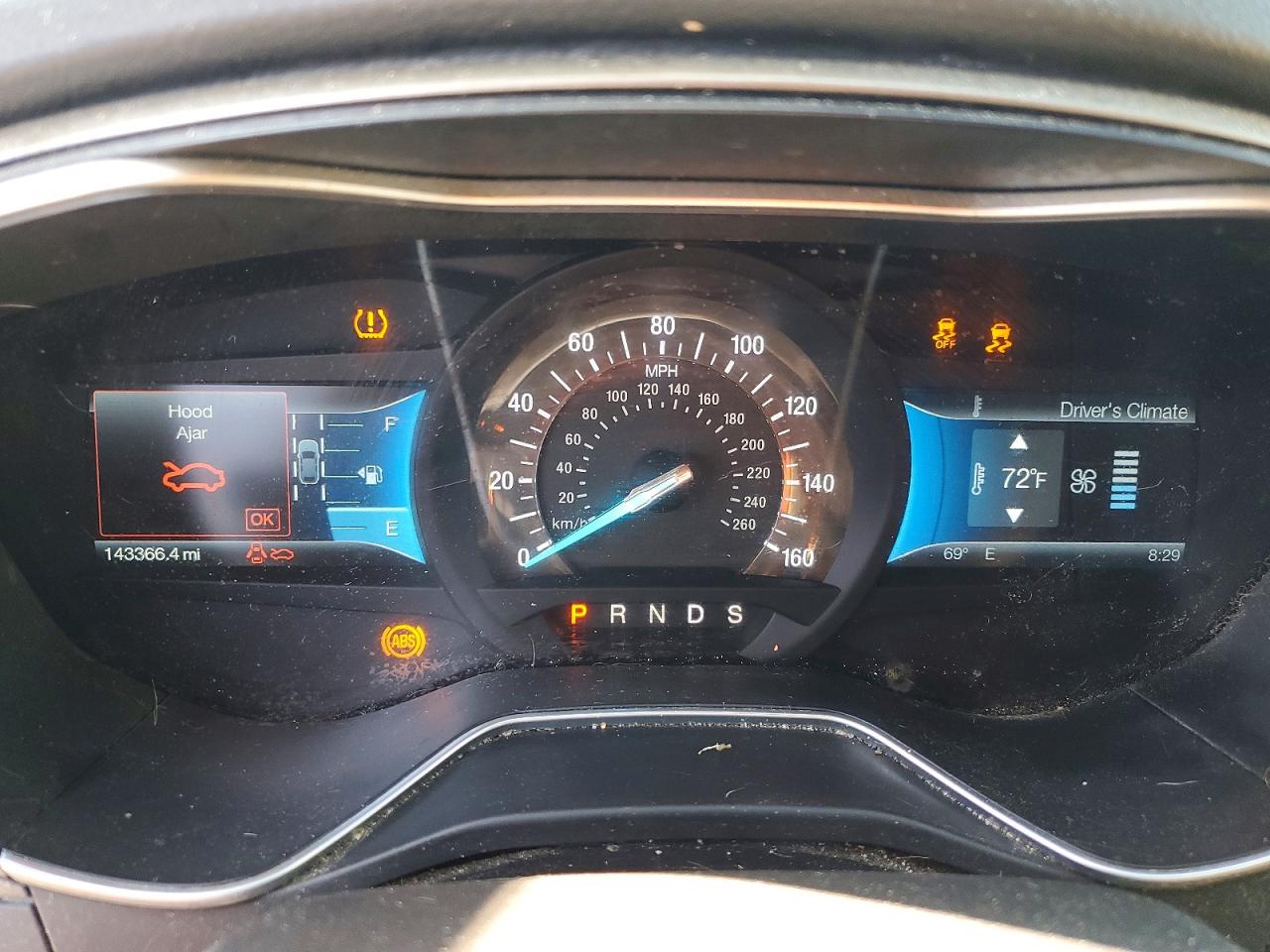 2014 Ford Fusion Se Blue vin: 3FA6P0HDXER275353