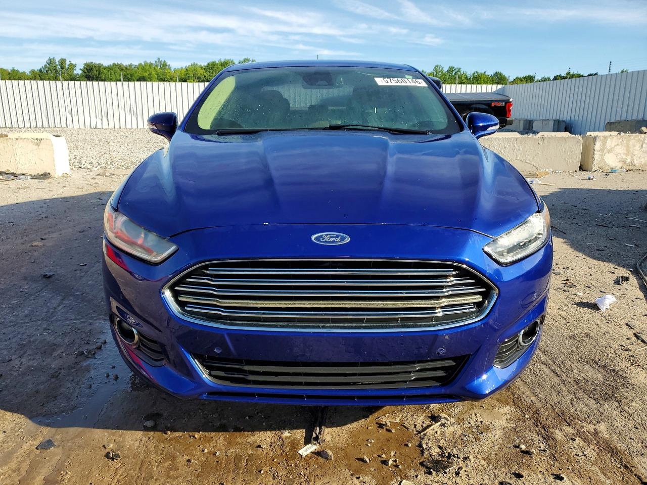 2014 Ford Fusion Se Blue vin: 3FA6P0HDXER275353