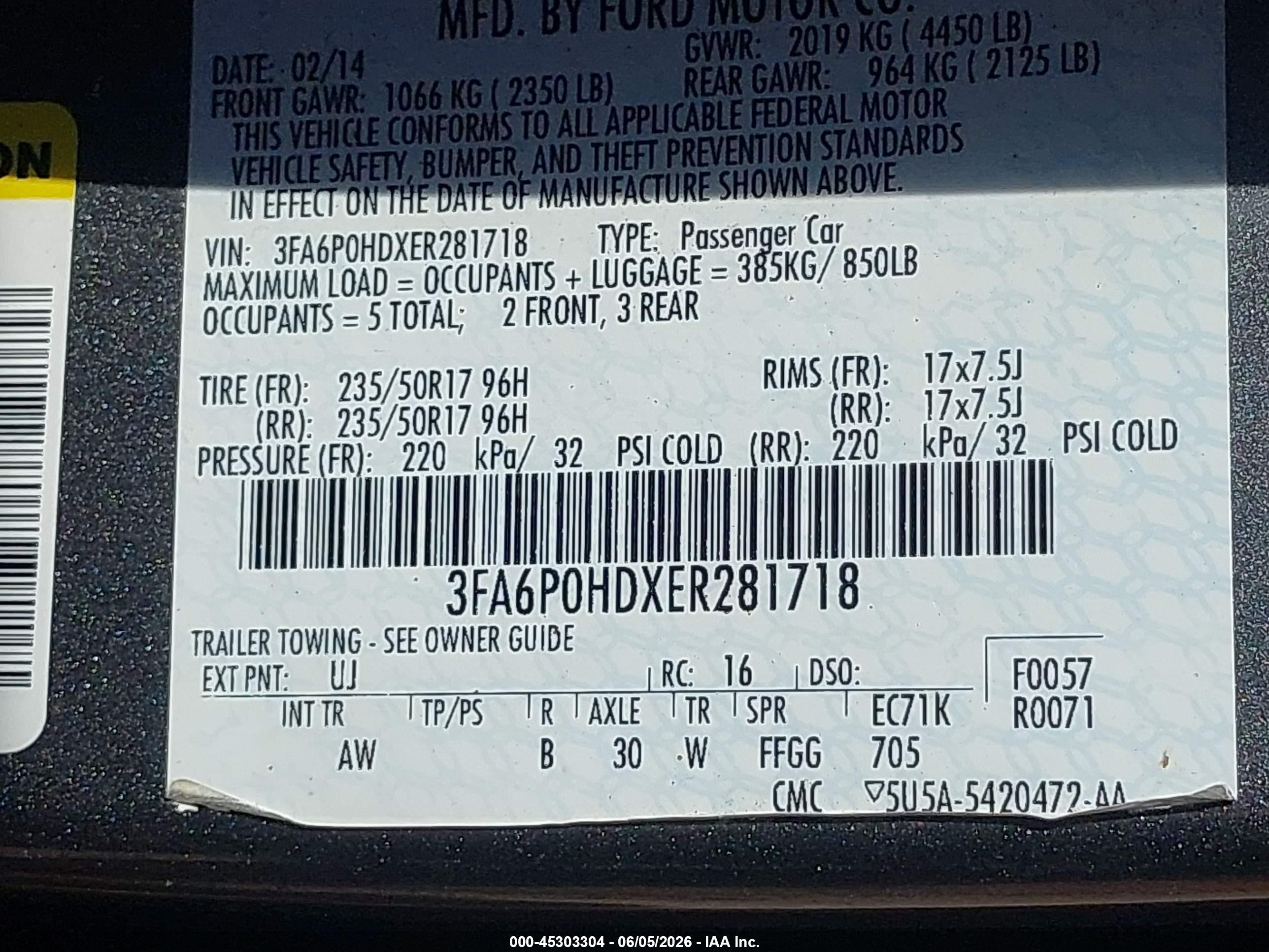 2014 Ford Fusion Se Silver vin: 3FA6P0HDXER281718