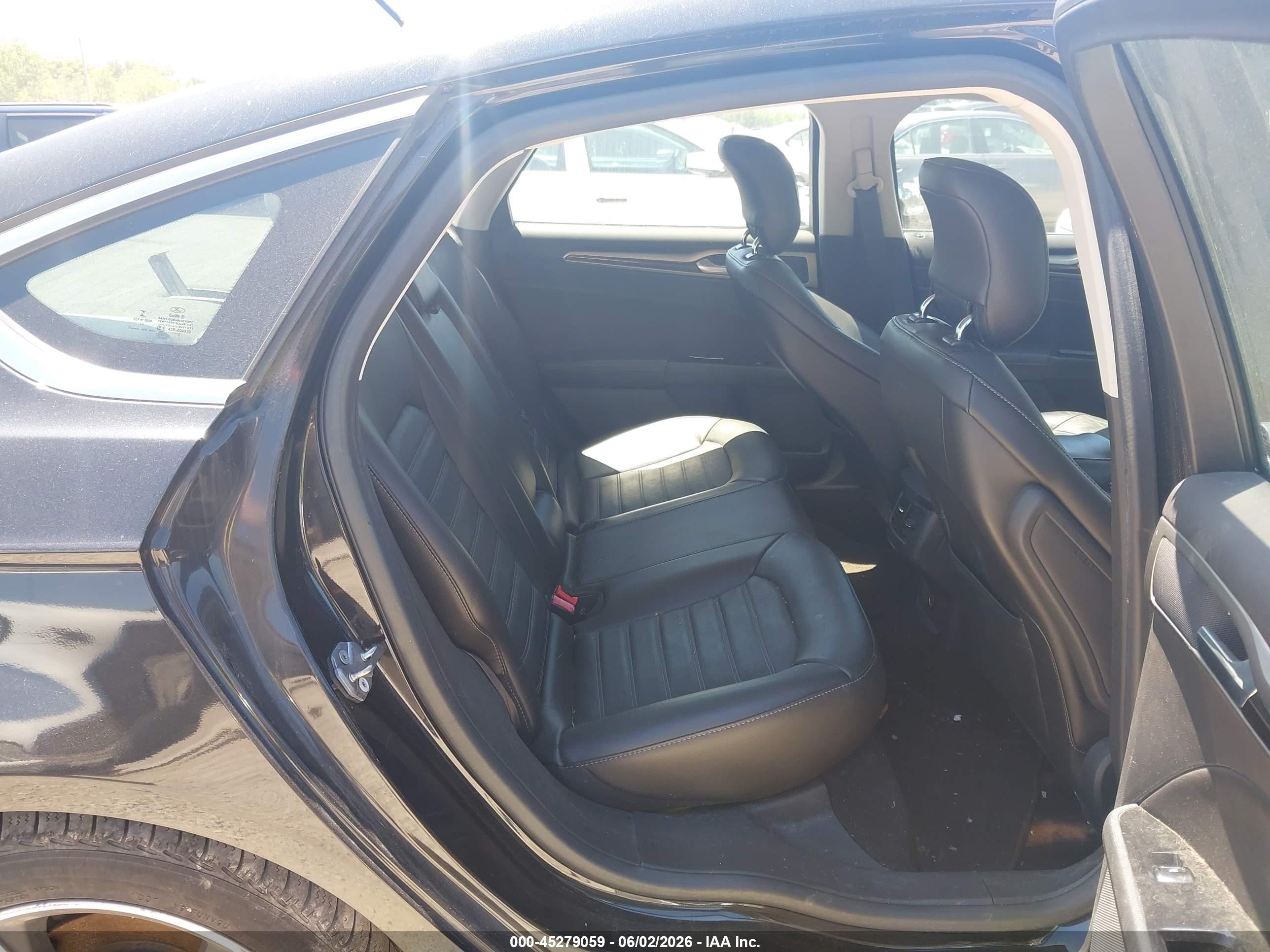 2014 Ford Fusion Se Black vin: 3FA6P0HDXER290080