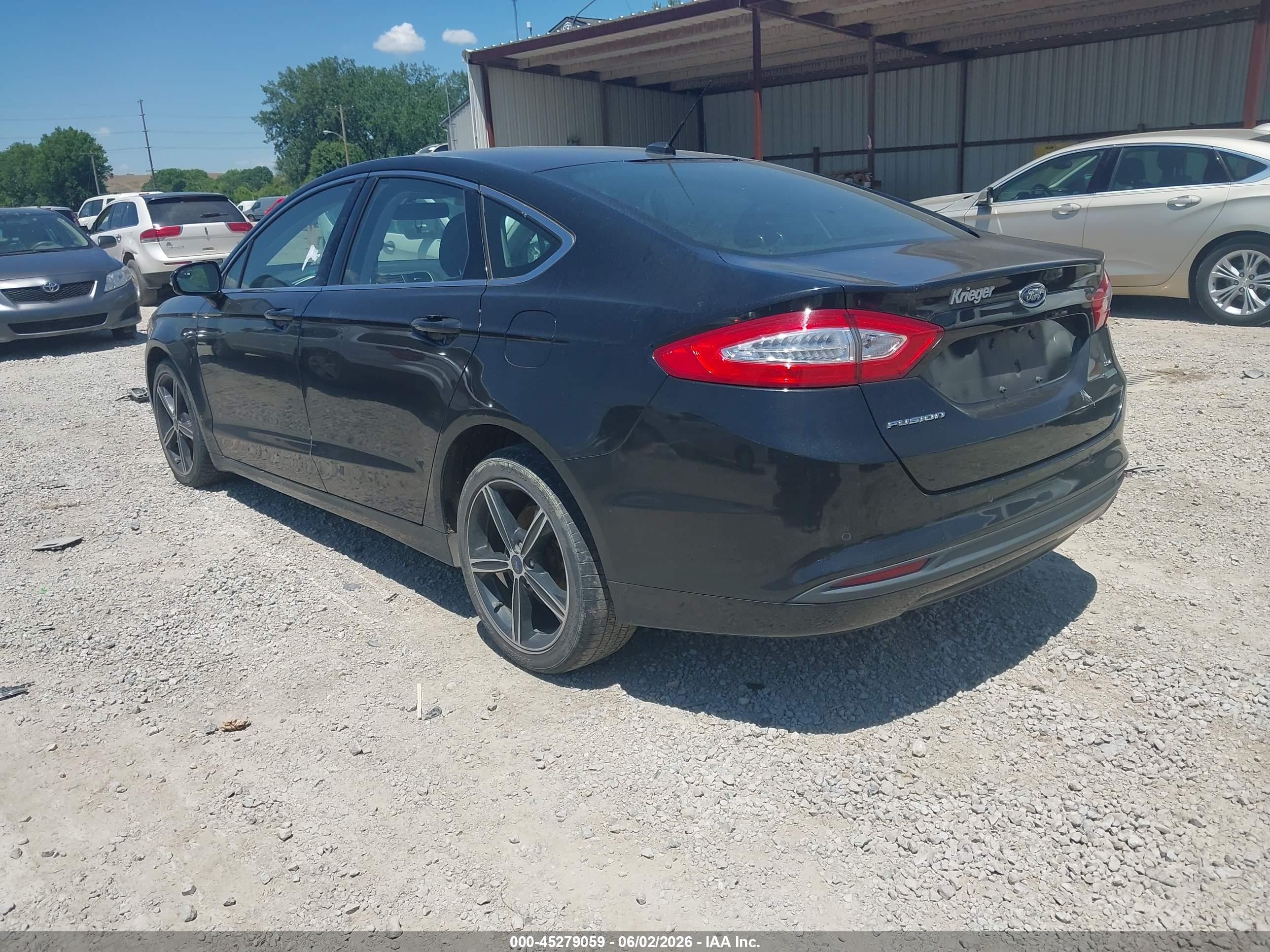 2014 Ford Fusion Se Black vin: 3FA6P0HDXER290080