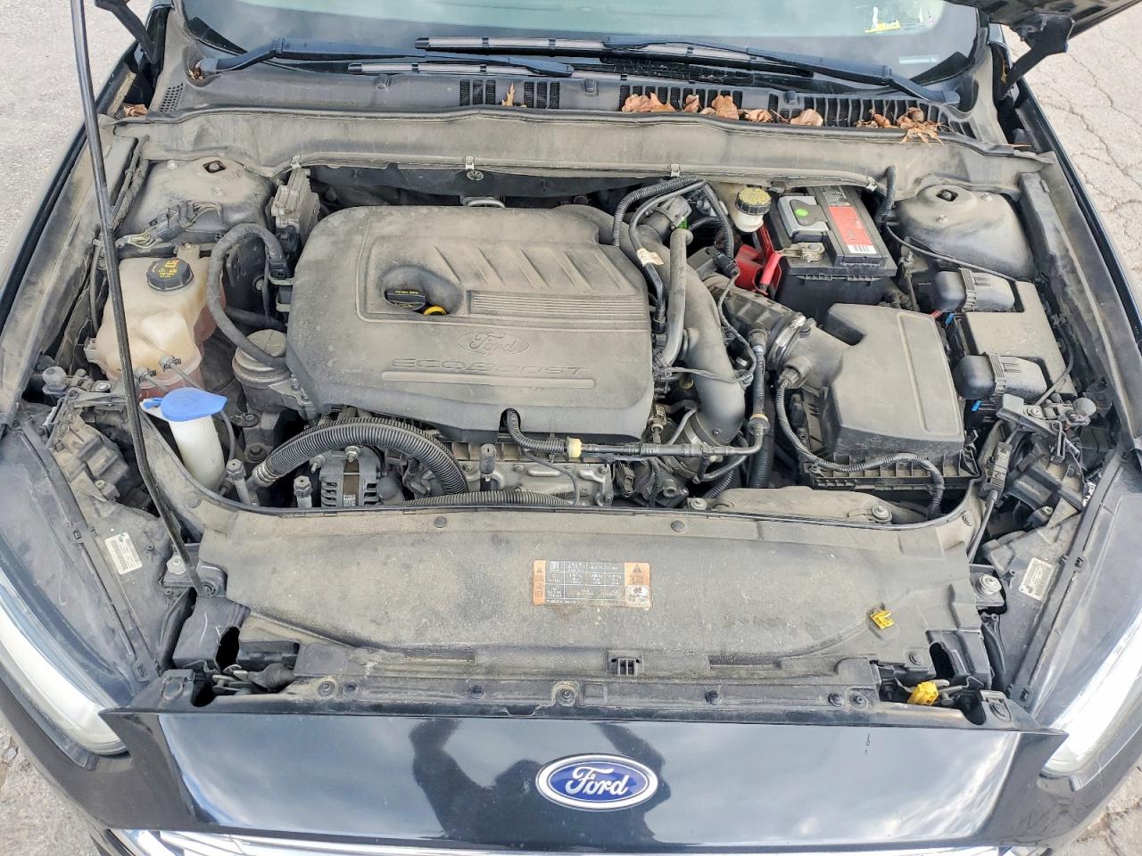 2014 Ford Fusion Se Black vin: 3FA6P0HDXER303555