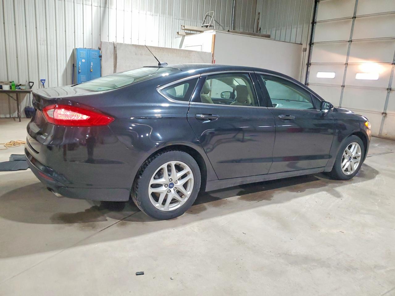 2014 Ford Fusion Se Black vin: 3FA6P0HDXER303555