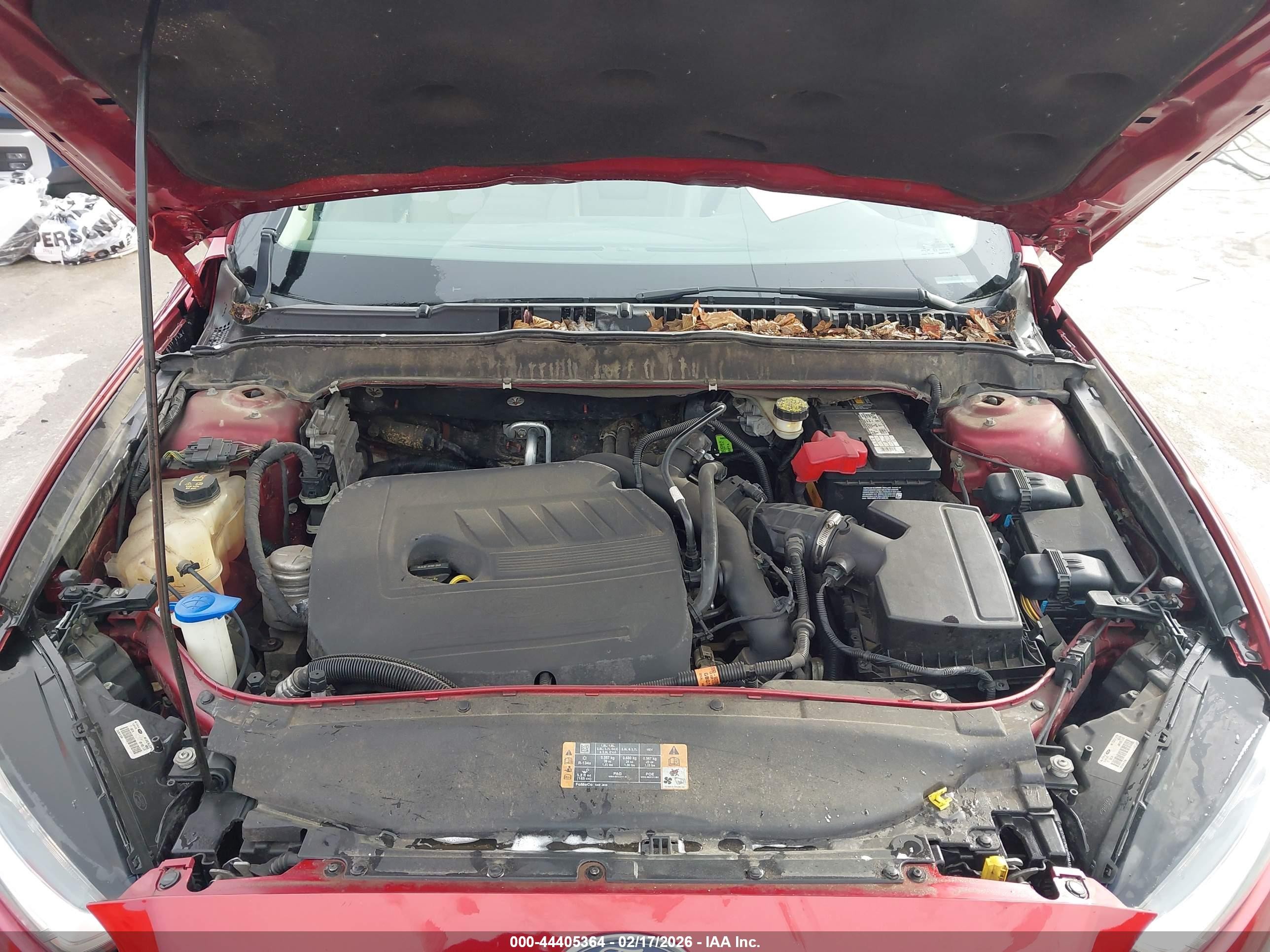 2014 Ford Fusion Se Red vin: 3FA6P0HDXER306097