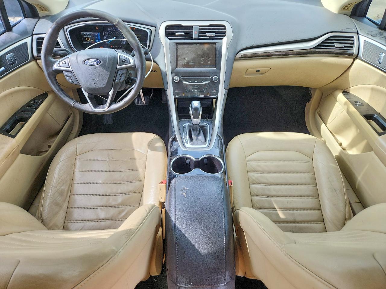 2014 Ford Fusion Se Gray vin: 3FA6P0HDXER329038