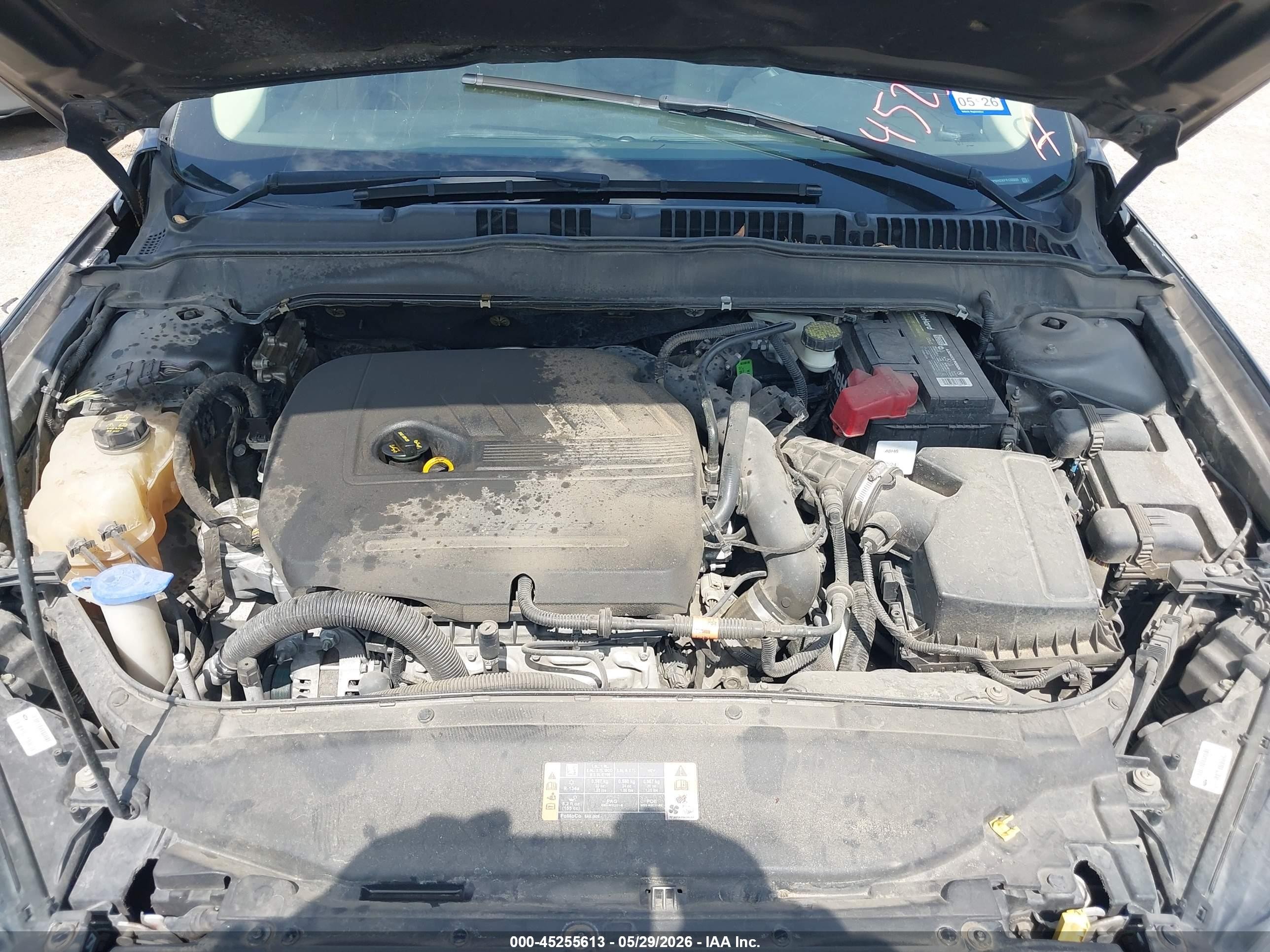 2015 Ford Fusion Se Gray vin: 3FA6P0HDXFR132050