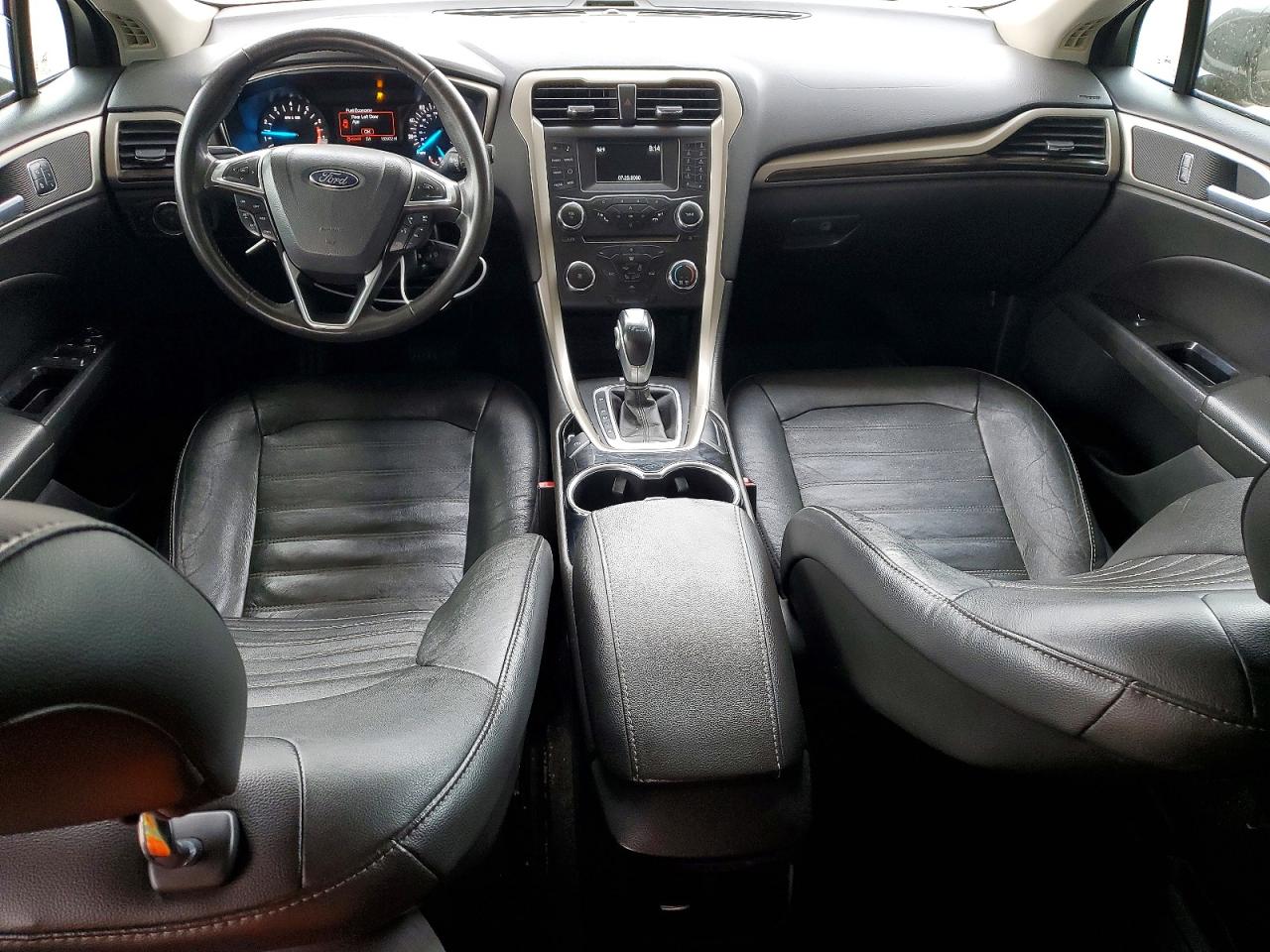 2015 Ford Fusion Se Black vin: 3FA6P0HDXFR145560