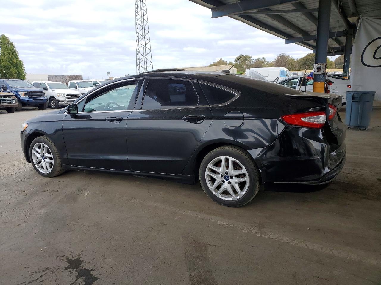 2015 Ford Fusion Se Black vin: 3FA6P0HDXFR145560