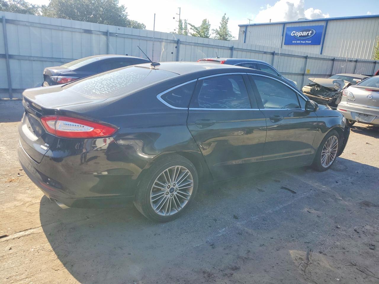2015 Ford Fusion Se Black vin: 3FA6P0HDXFR231547