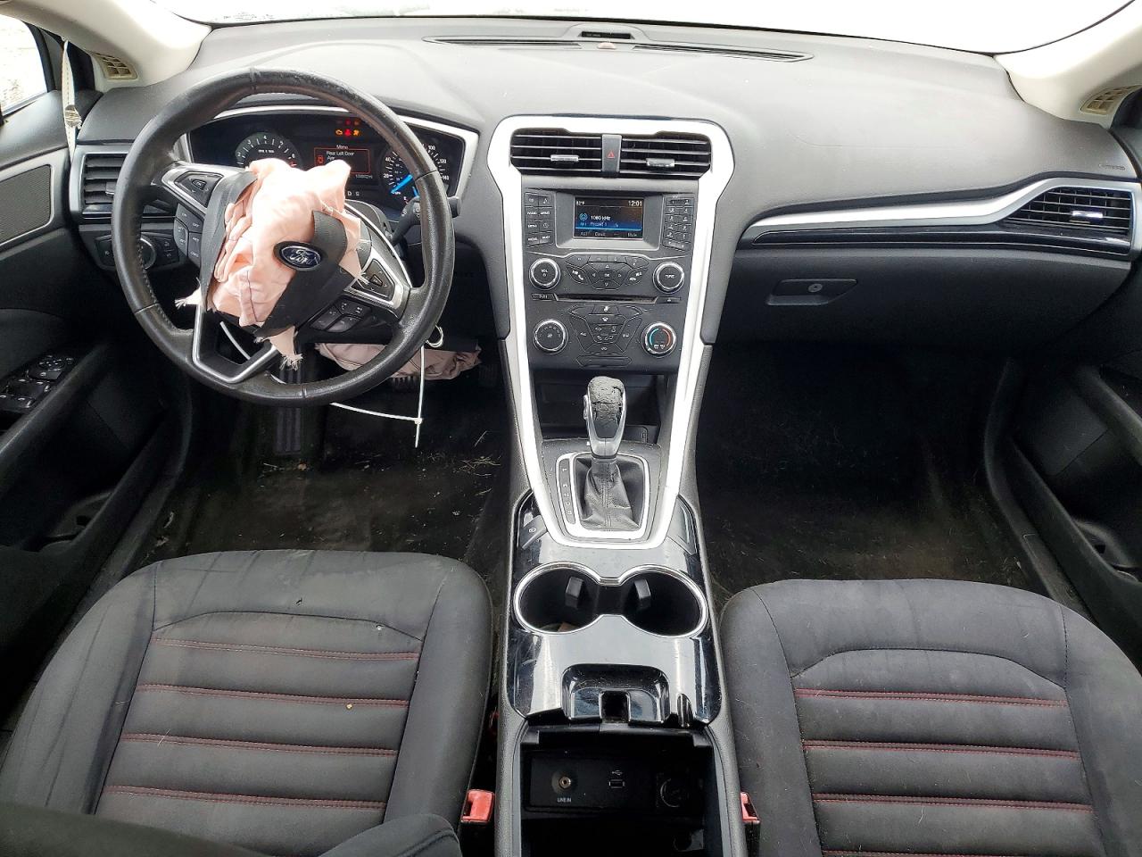 2015 Ford Fusion Se Black vin: 3FA6P0HDXFR236733