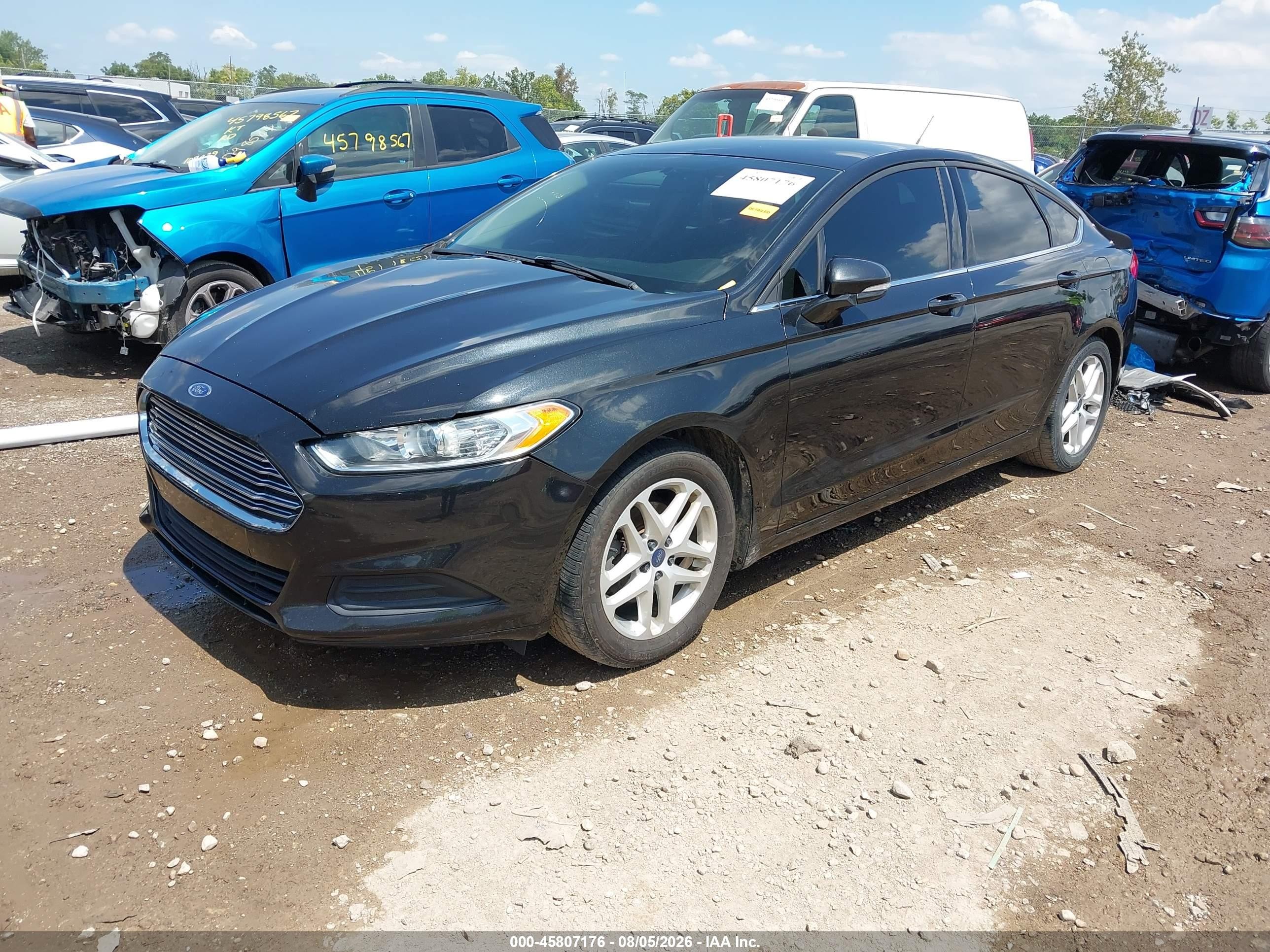 2015 Ford Fusion Se Black vin: 3FA6P0HDXFR261535