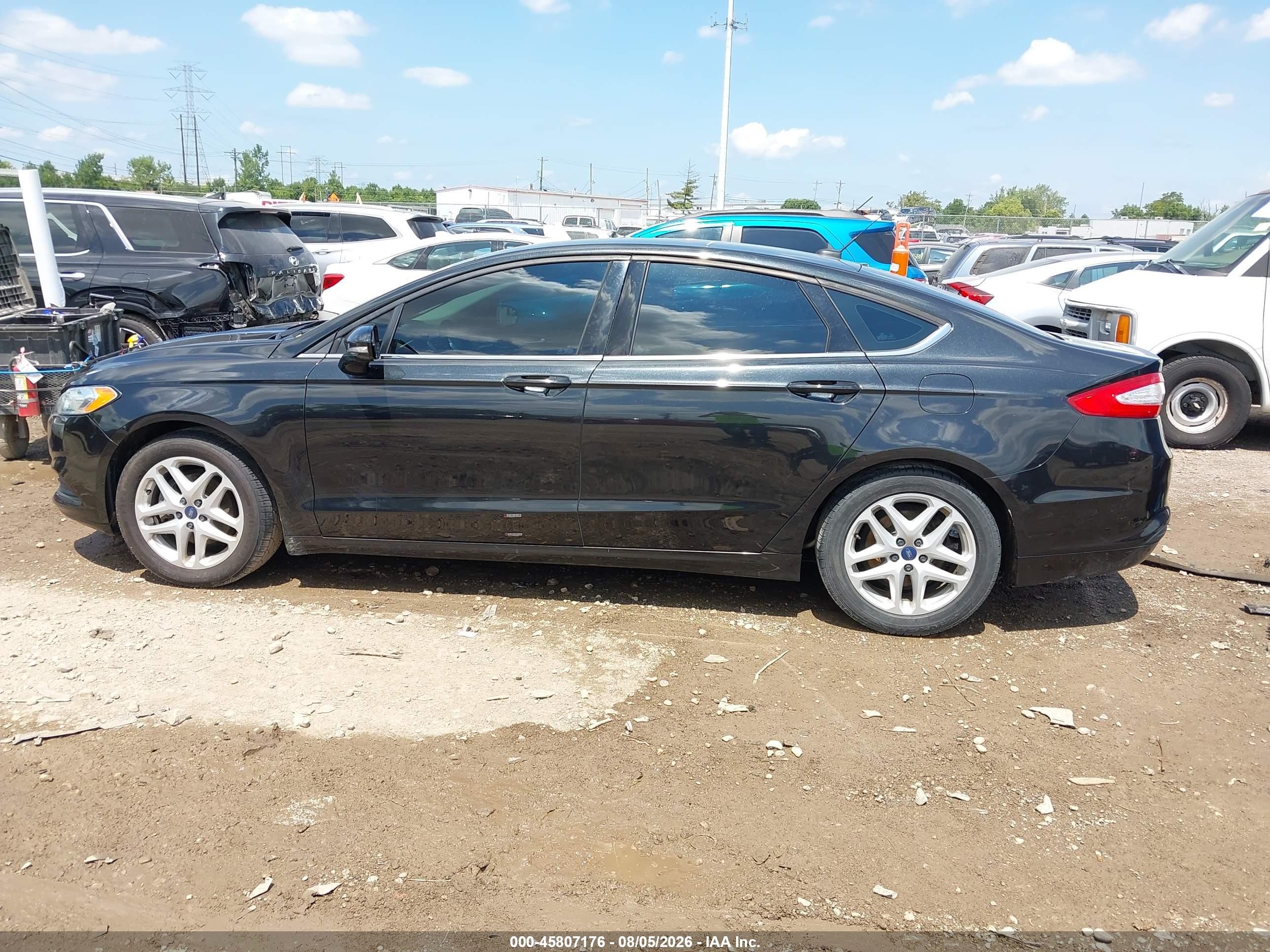 2015 Ford Fusion Se Black vin: 3FA6P0HDXFR261535