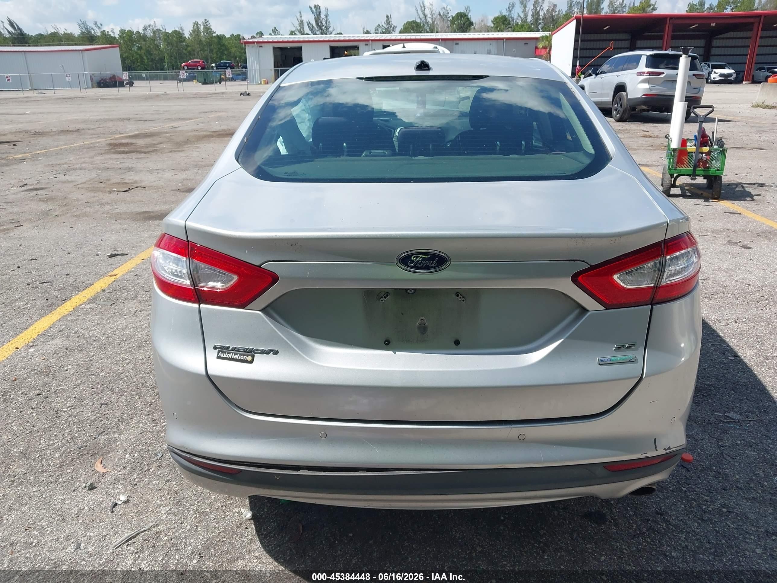 2015 Ford Fusion Se Silver vin: 3FA6P0HDXFR261745
