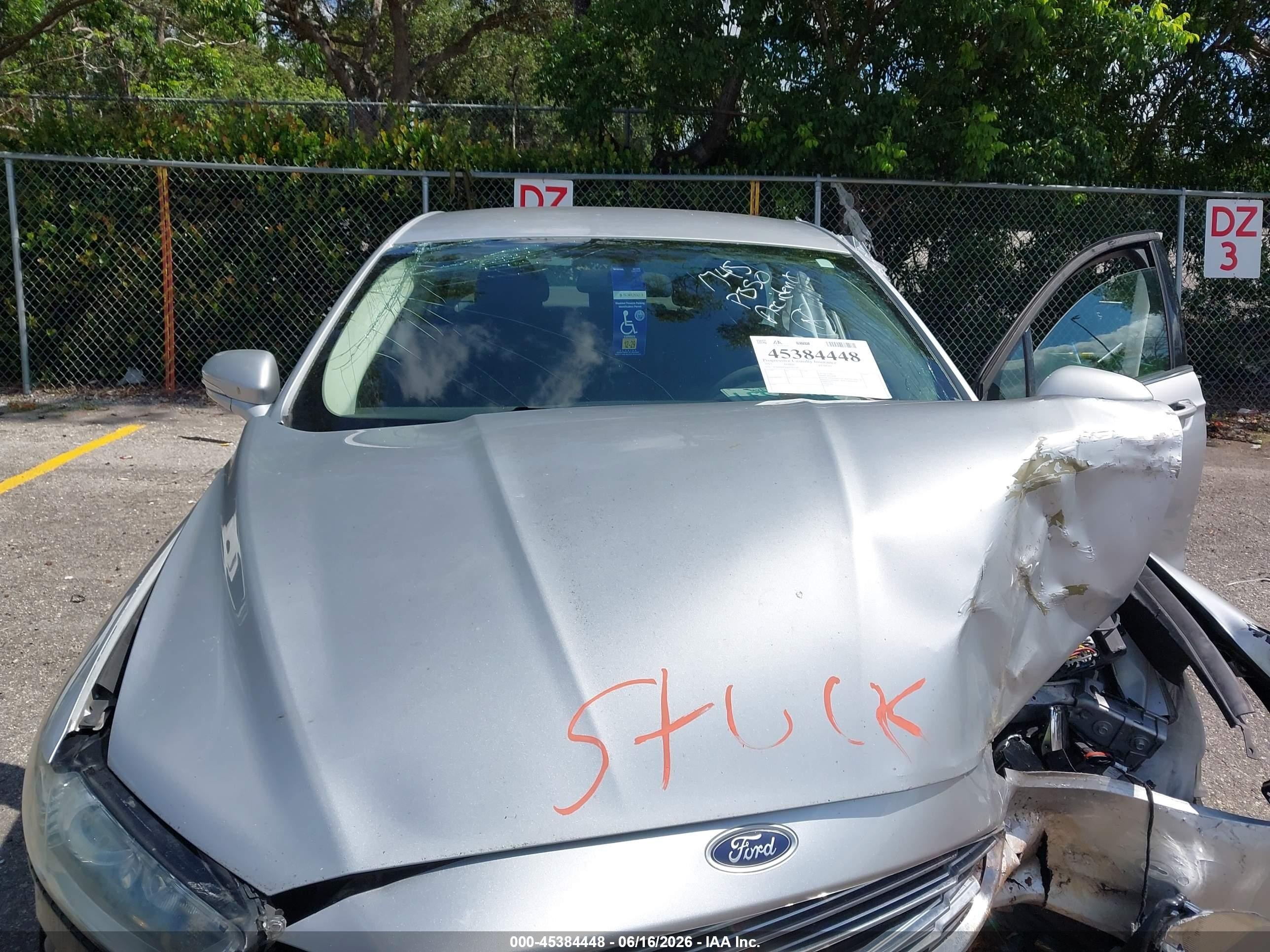 2015 Ford Fusion Se Silver vin: 3FA6P0HDXFR261745