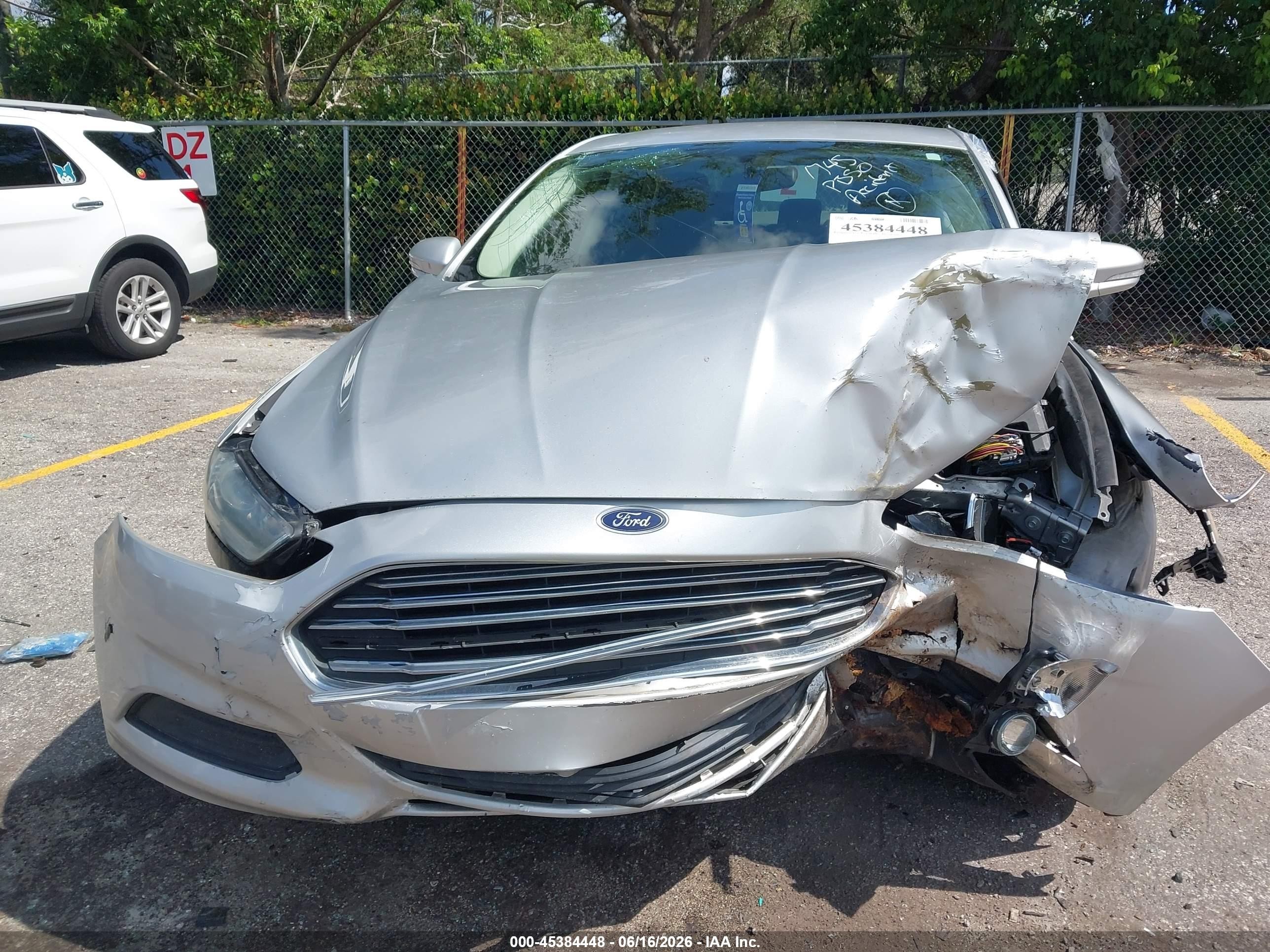 2015 Ford Fusion Se Silver vin: 3FA6P0HDXFR261745