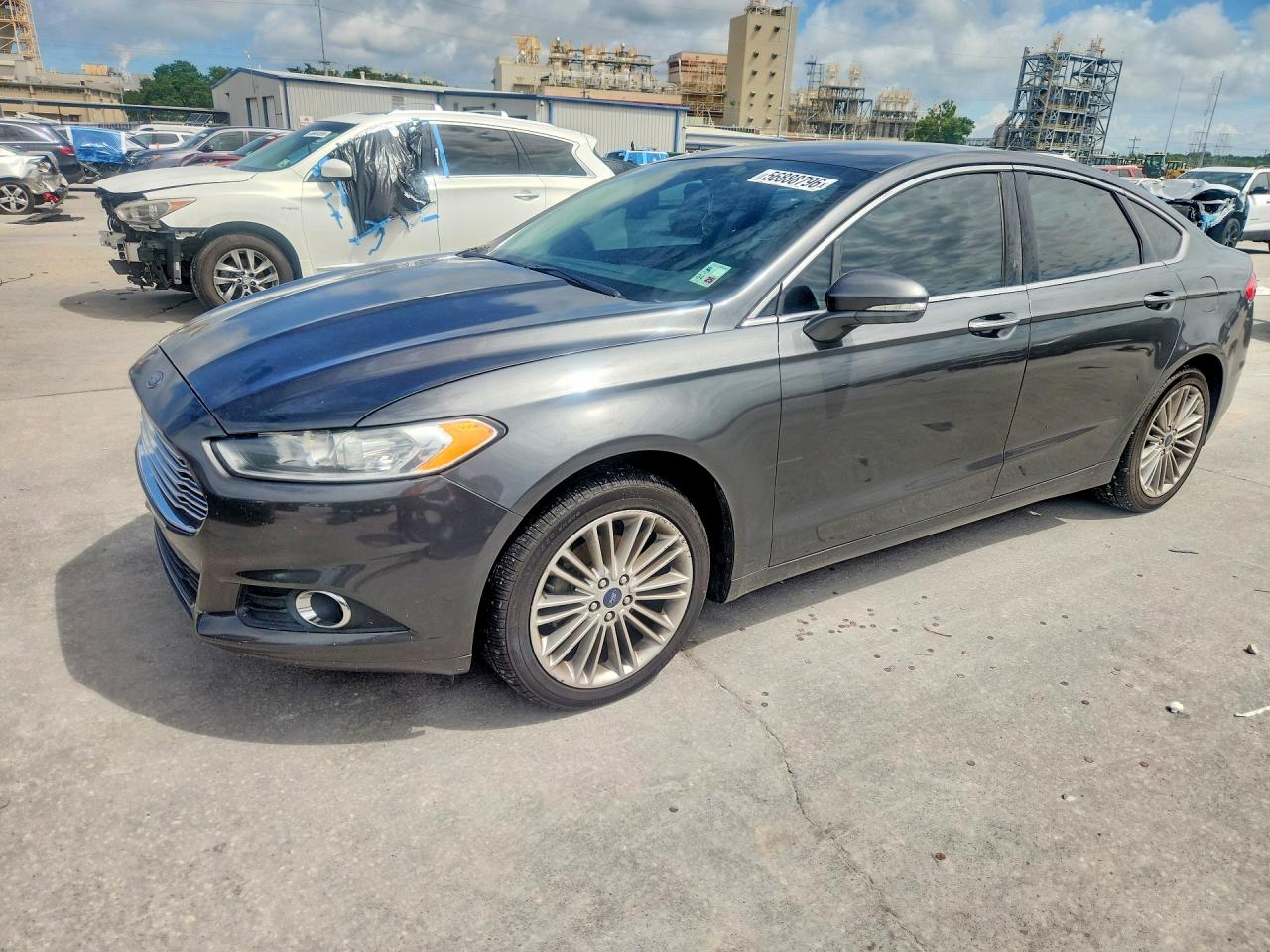 2015 Ford Fusion Se Charcoal vin: 3FA6P0HDXFR288427