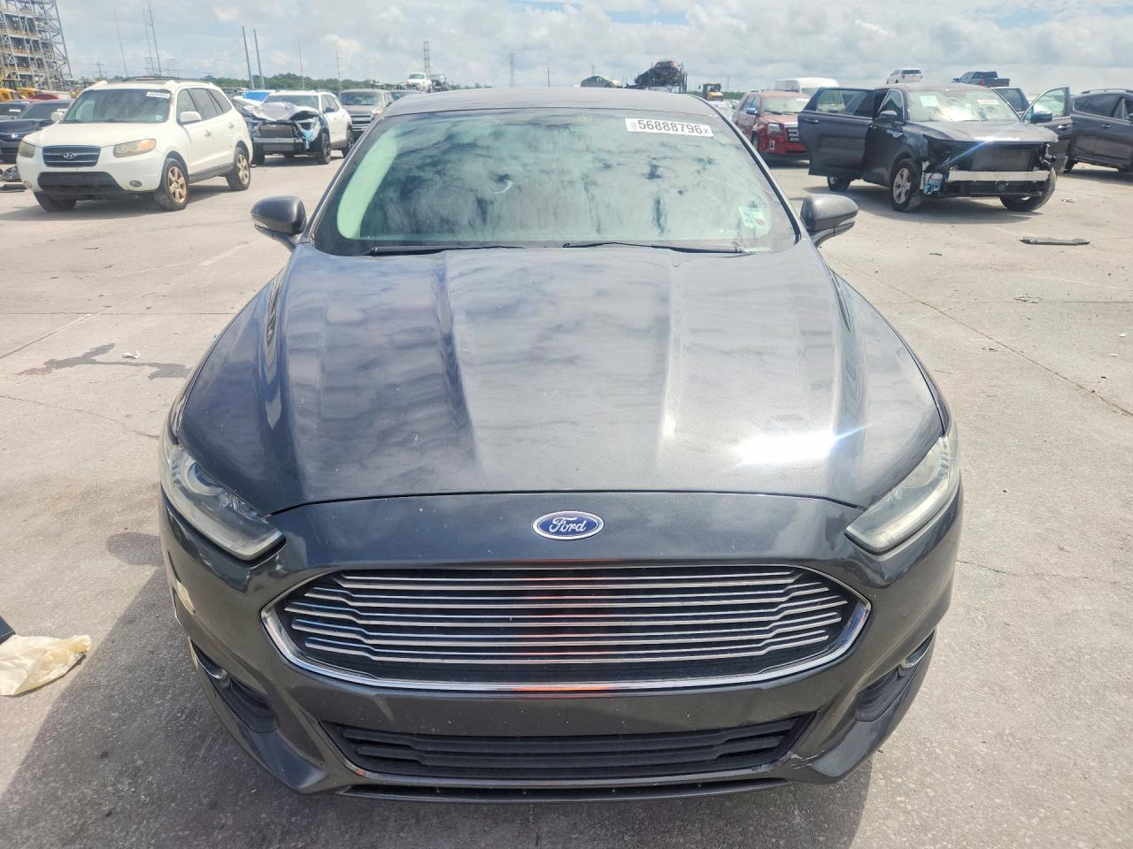 2015 Ford Fusion Se Charcoal vin: 3FA6P0HDXFR288427