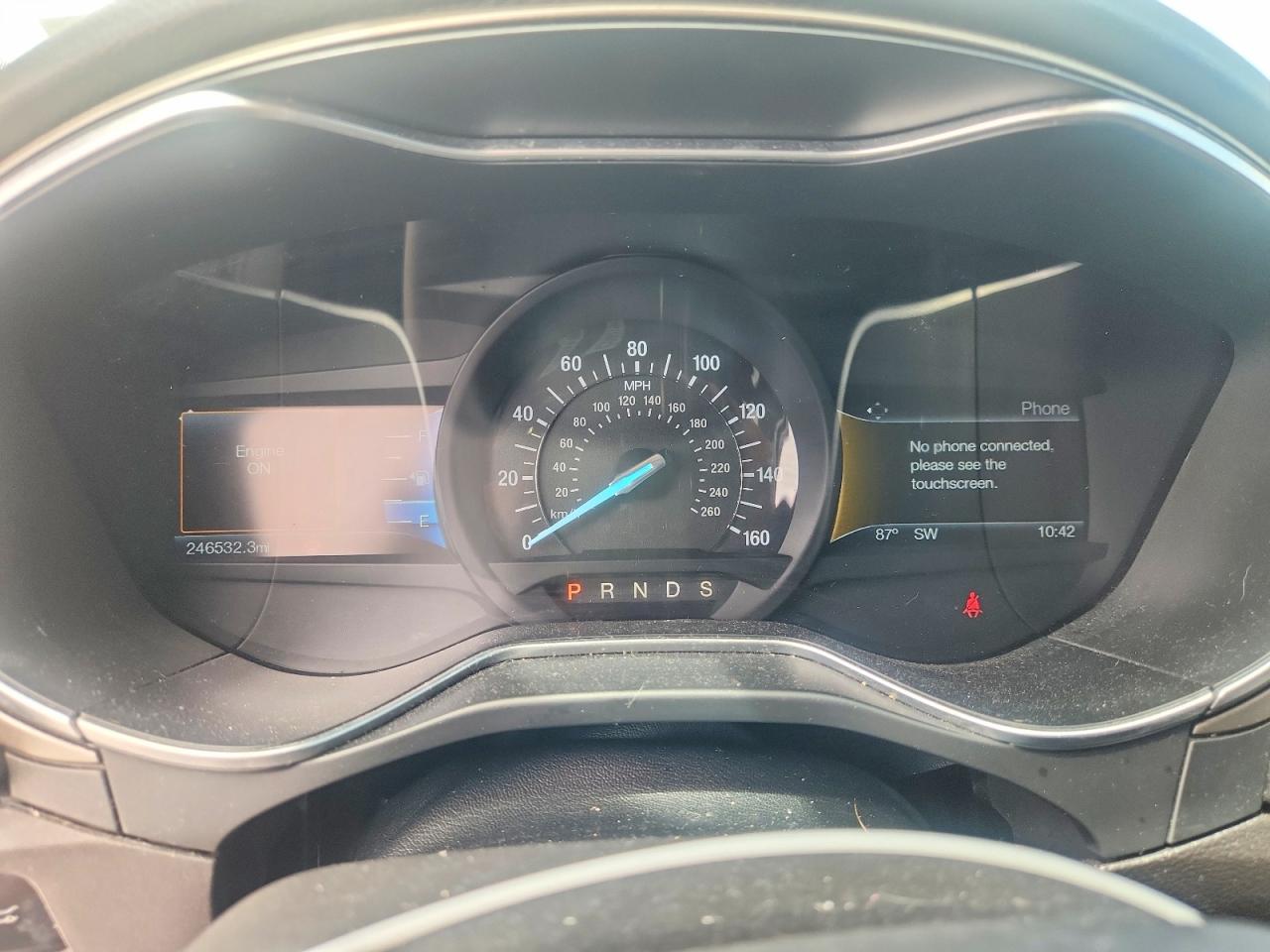 2015 Ford Fusion Se Charcoal vin: 3FA6P0HDXFR288427