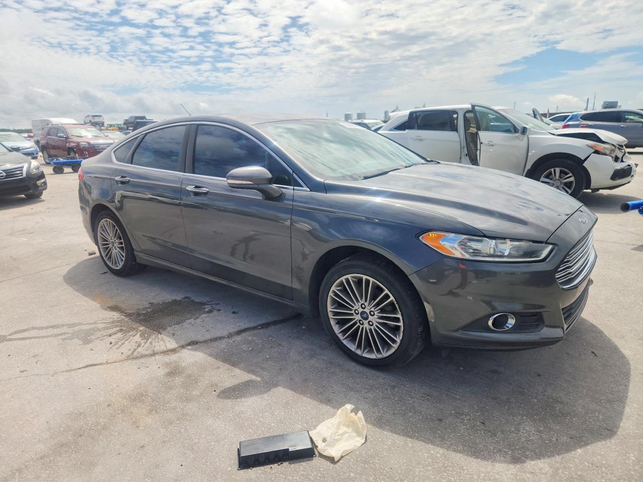2015 Ford Fusion Se Charcoal vin: 3FA6P0HDXFR288427