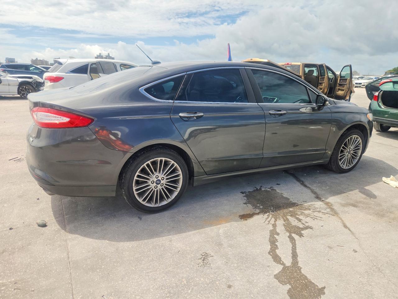 2015 Ford Fusion Se Charcoal vin: 3FA6P0HDXFR288427