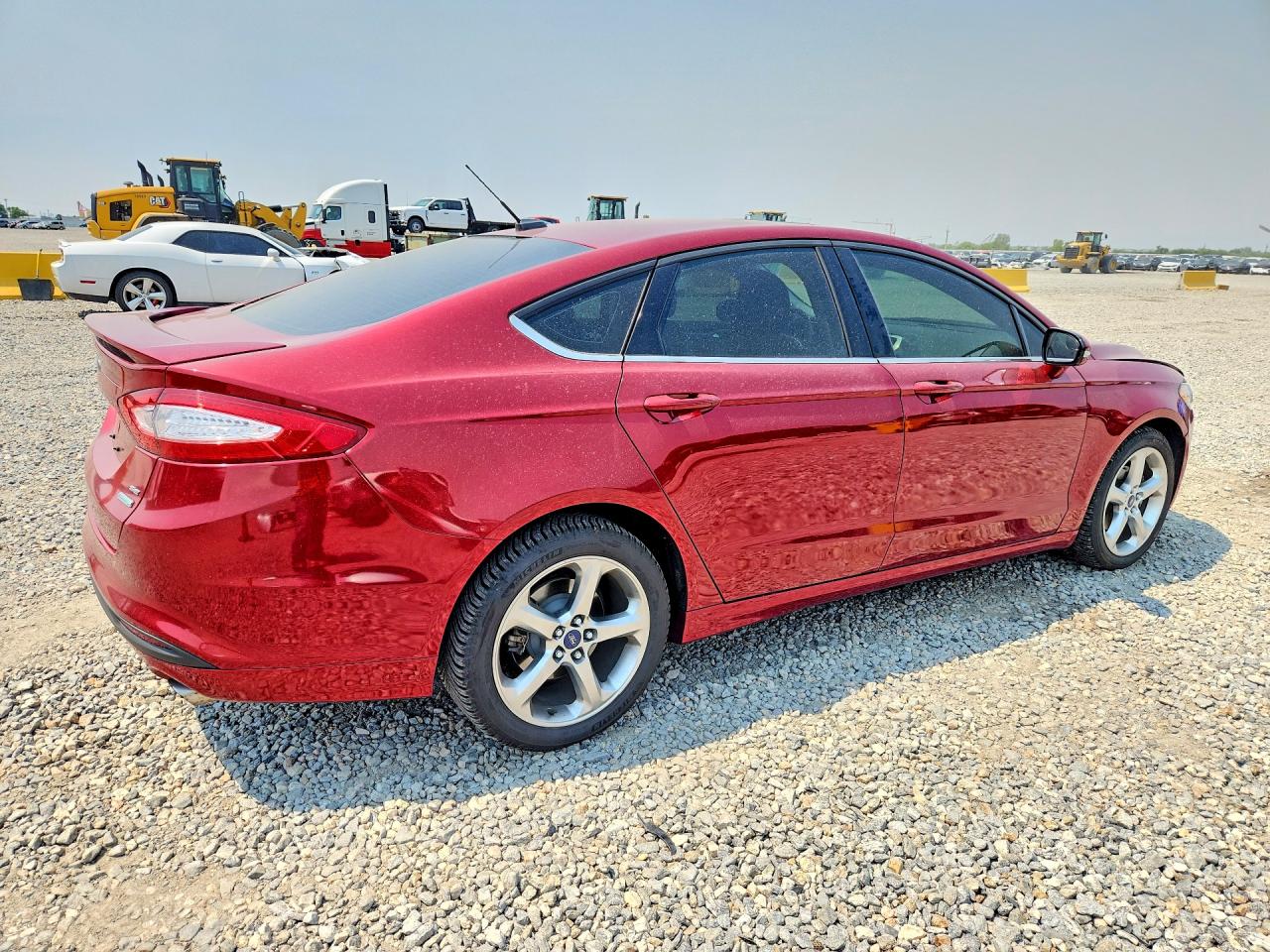 2015 Ford Fusion Se Burgundy vin: 3FA6P0HDXFR293854