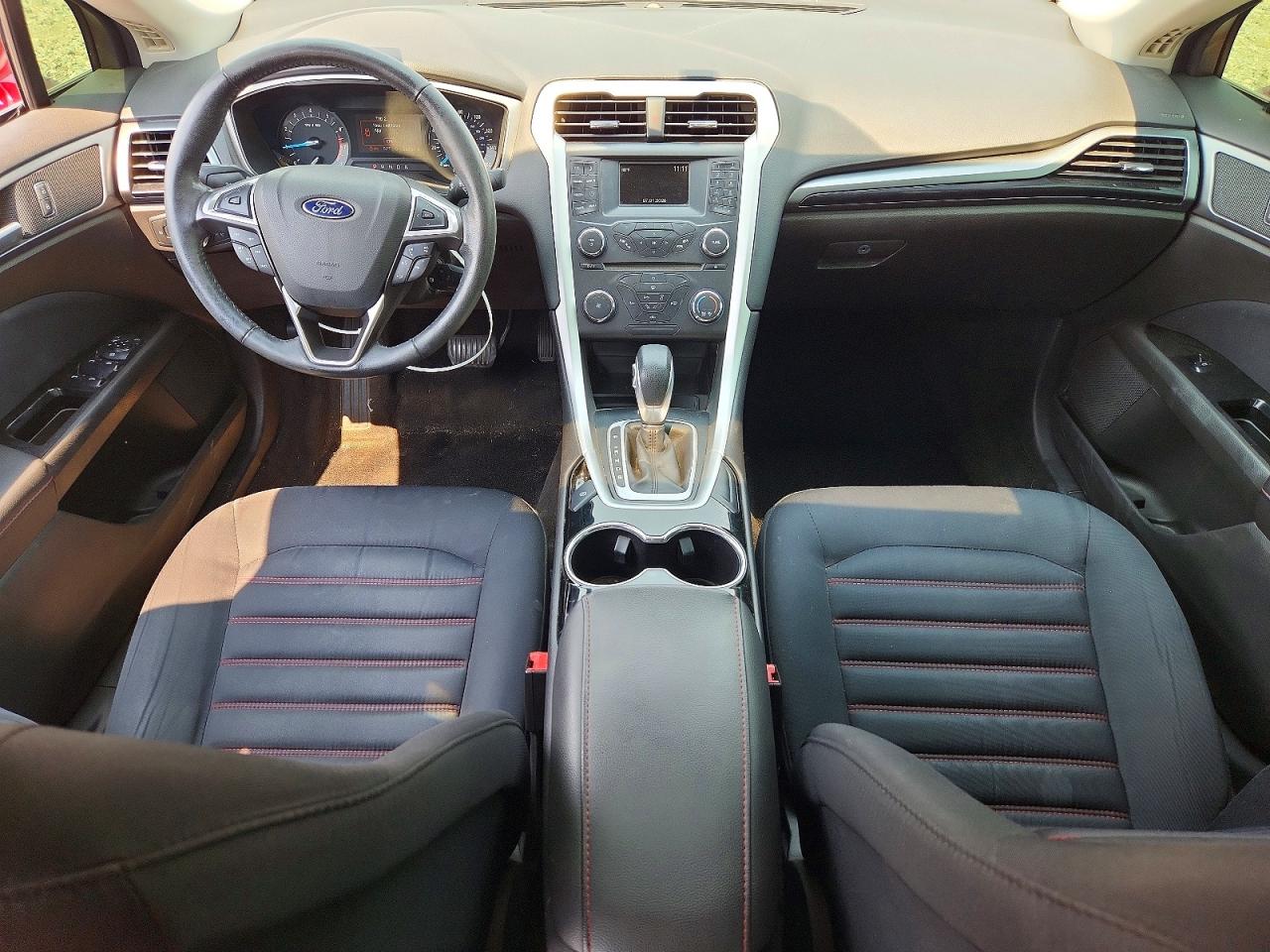 2015 Ford Fusion Se Burgundy vin: 3FA6P0HDXFR293854