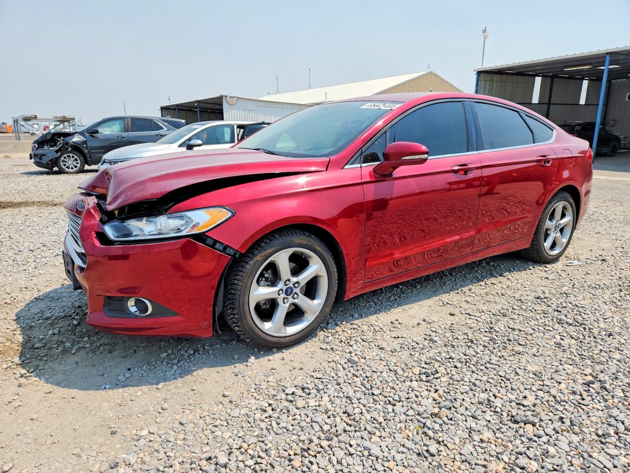 2015 Ford Fusion Se Burgundy vin: 3FA6P0HDXFR293854