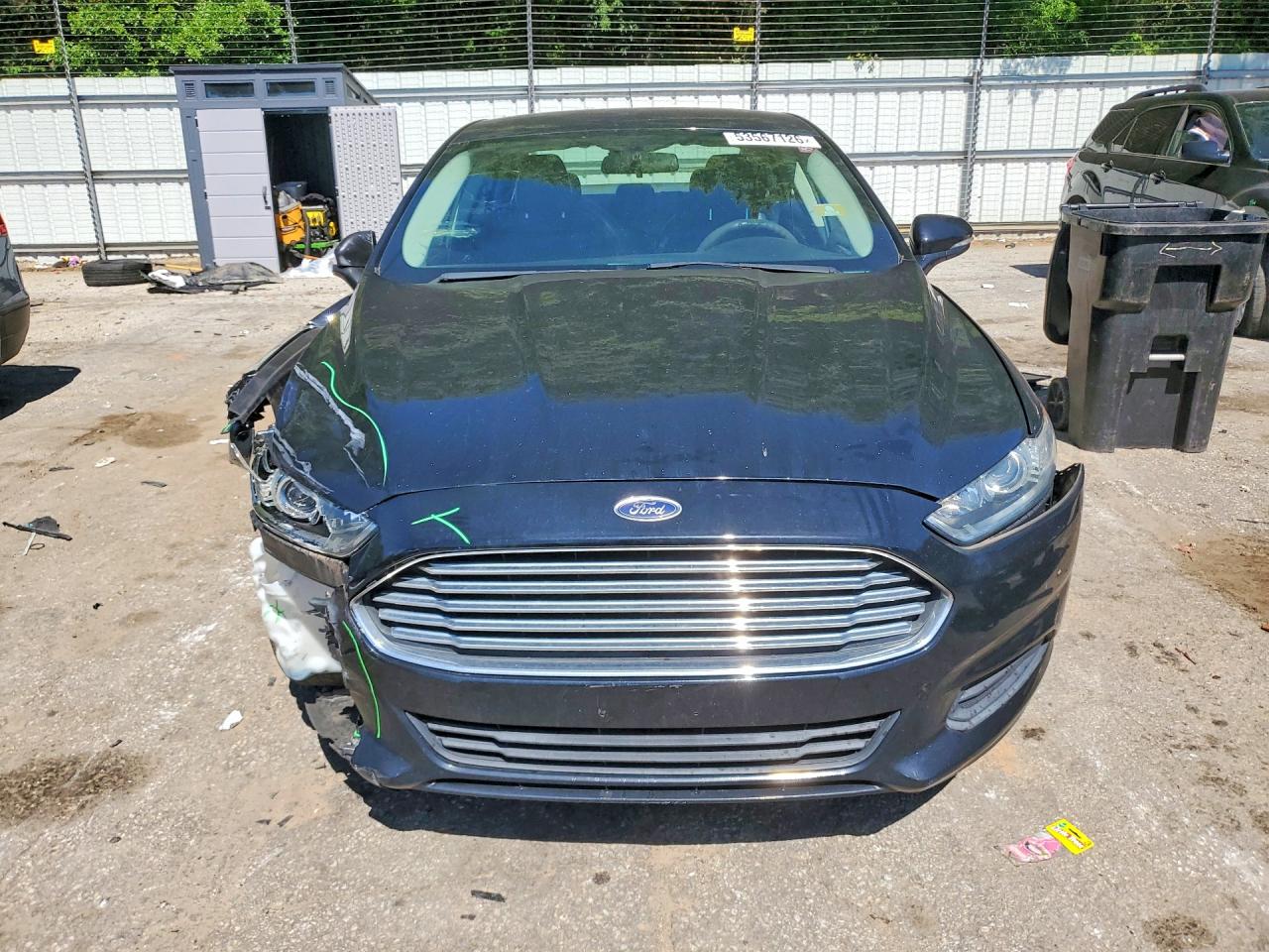 2016 Ford Fusion Se Black vin: 3FA6P0HDXGR377920