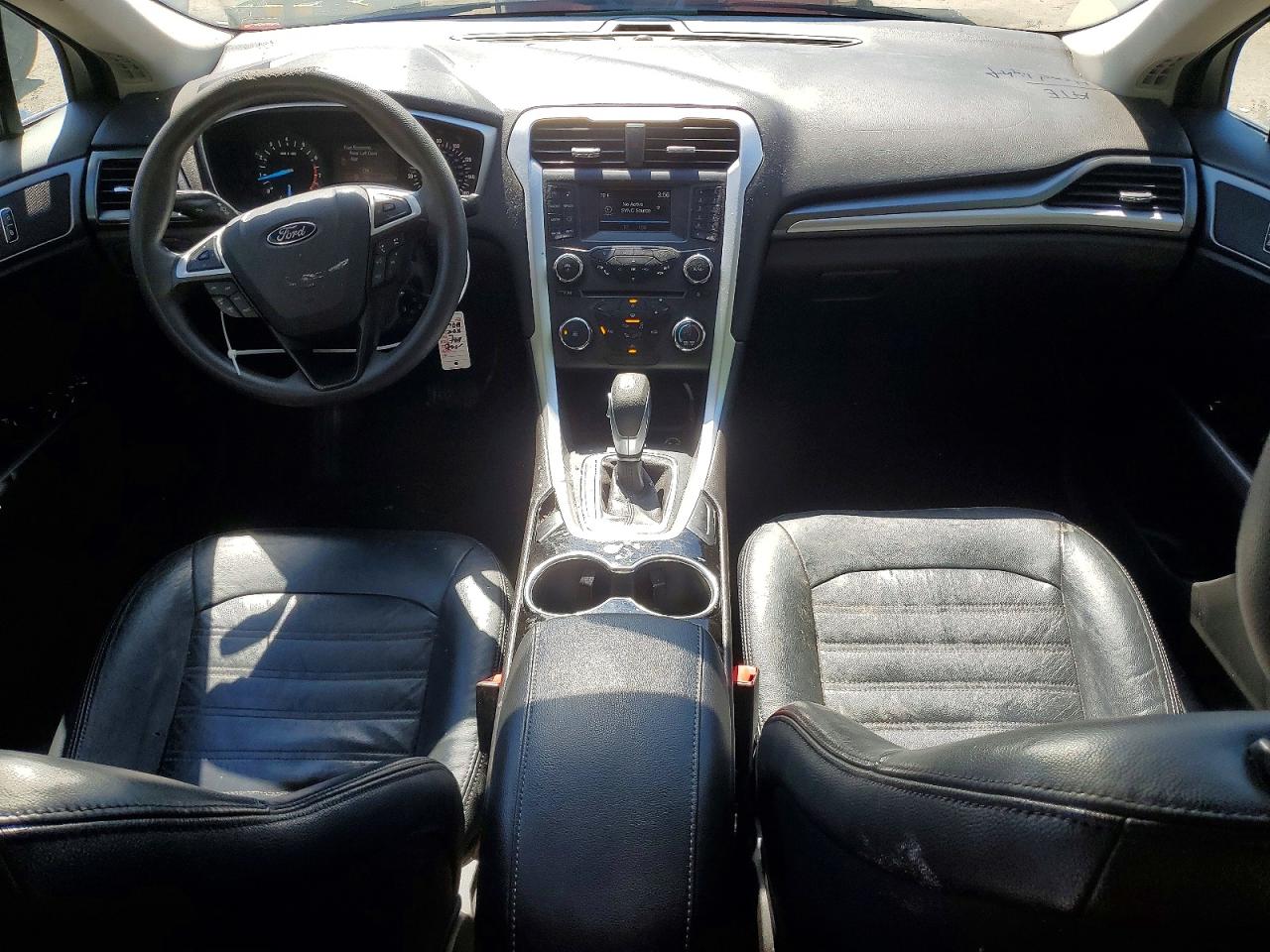 2016 Ford Fusion Se Black vin: 3FA6P0HDXGR377920