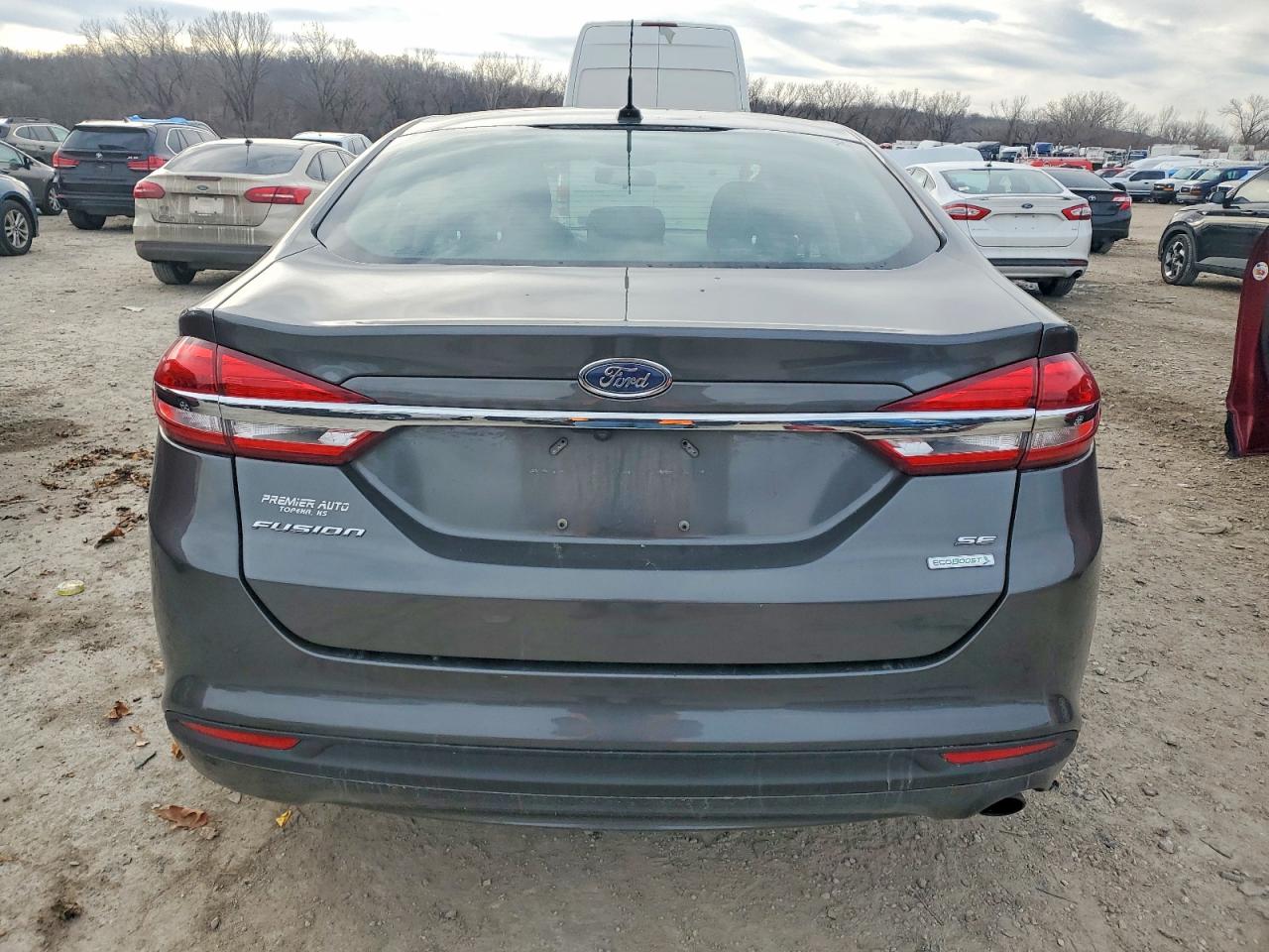 2018 Ford Fusion Se Угольный vin: 3FA6P0HDXJR270132
