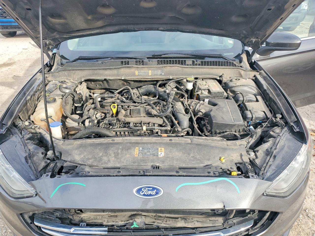 2018 Ford Fusion Se Угольный vin: 3FA6P0HDXJR270132