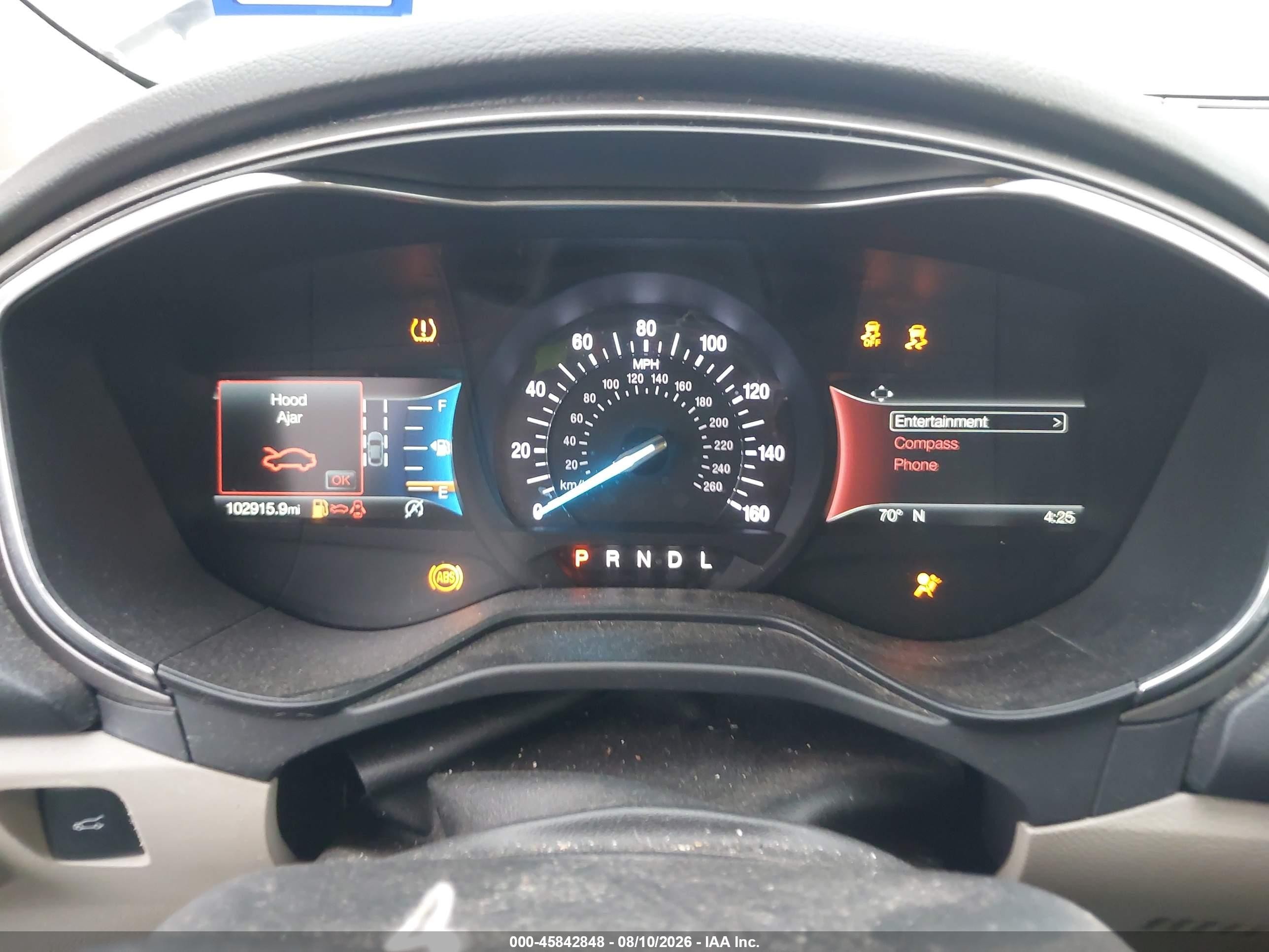 2020 Ford Fusion Se Gray vin: 3FA6P0HDXLR191708