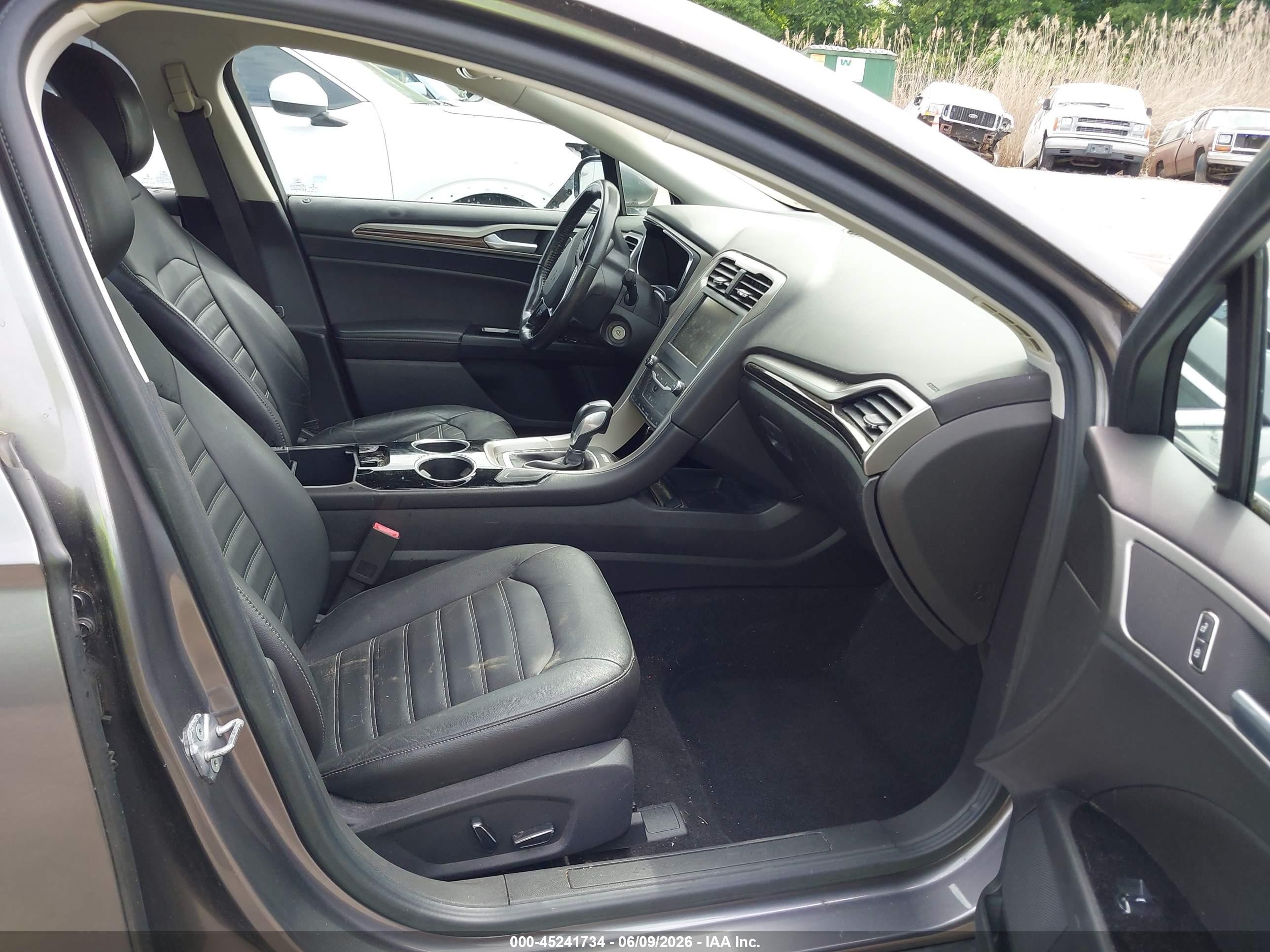 2013 Ford Fusion Se Gray vin: 3FA6P0HR0DR117193