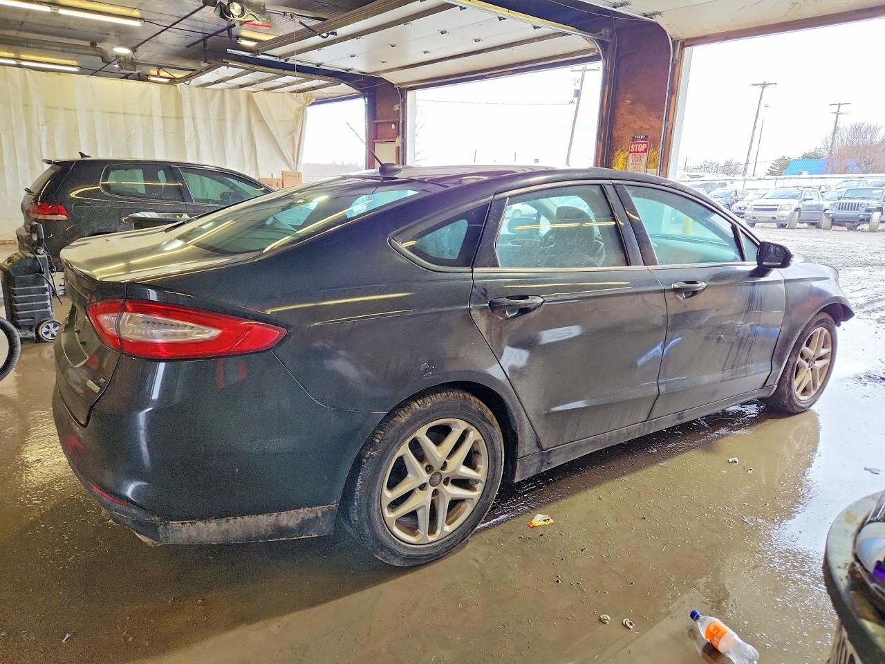 2013 Ford Fusion Se Black vin: 3FA6P0HR0DR171240