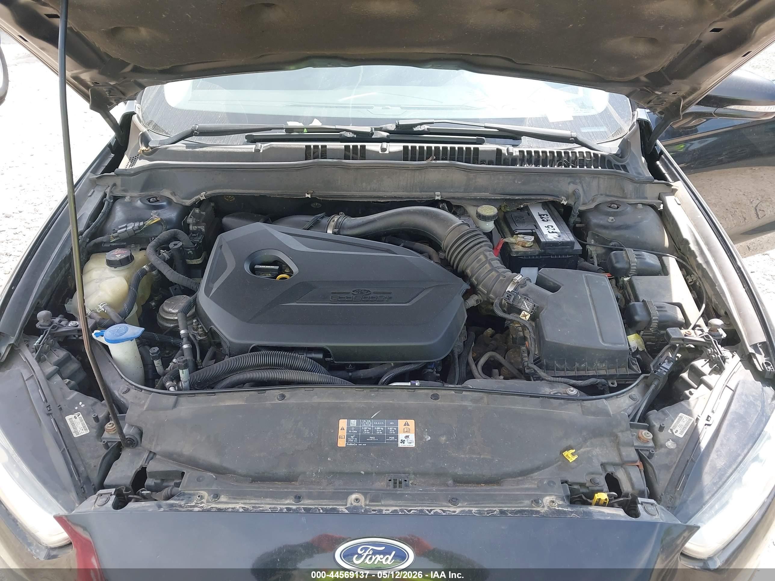2013 Ford Fusion Se Black vin: 3FA6P0HR0DR175322