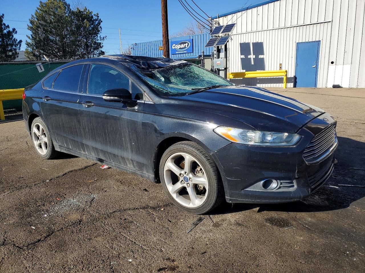 2013 Ford Fusion Se Black vin: 3FA6P0HR0DR191682