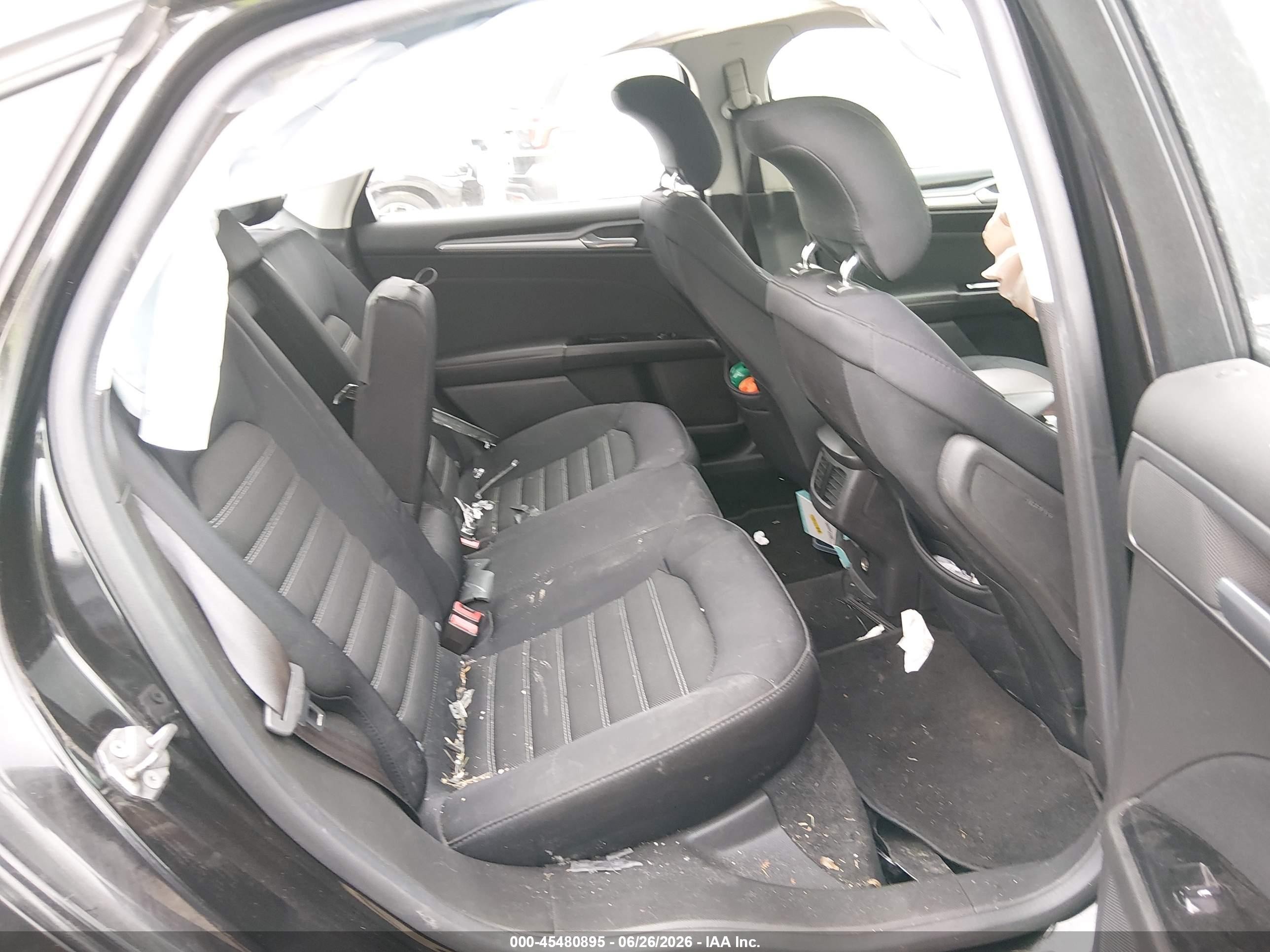 2013 Ford Fusion Se Black vin: 3FA6P0HR0DR283505