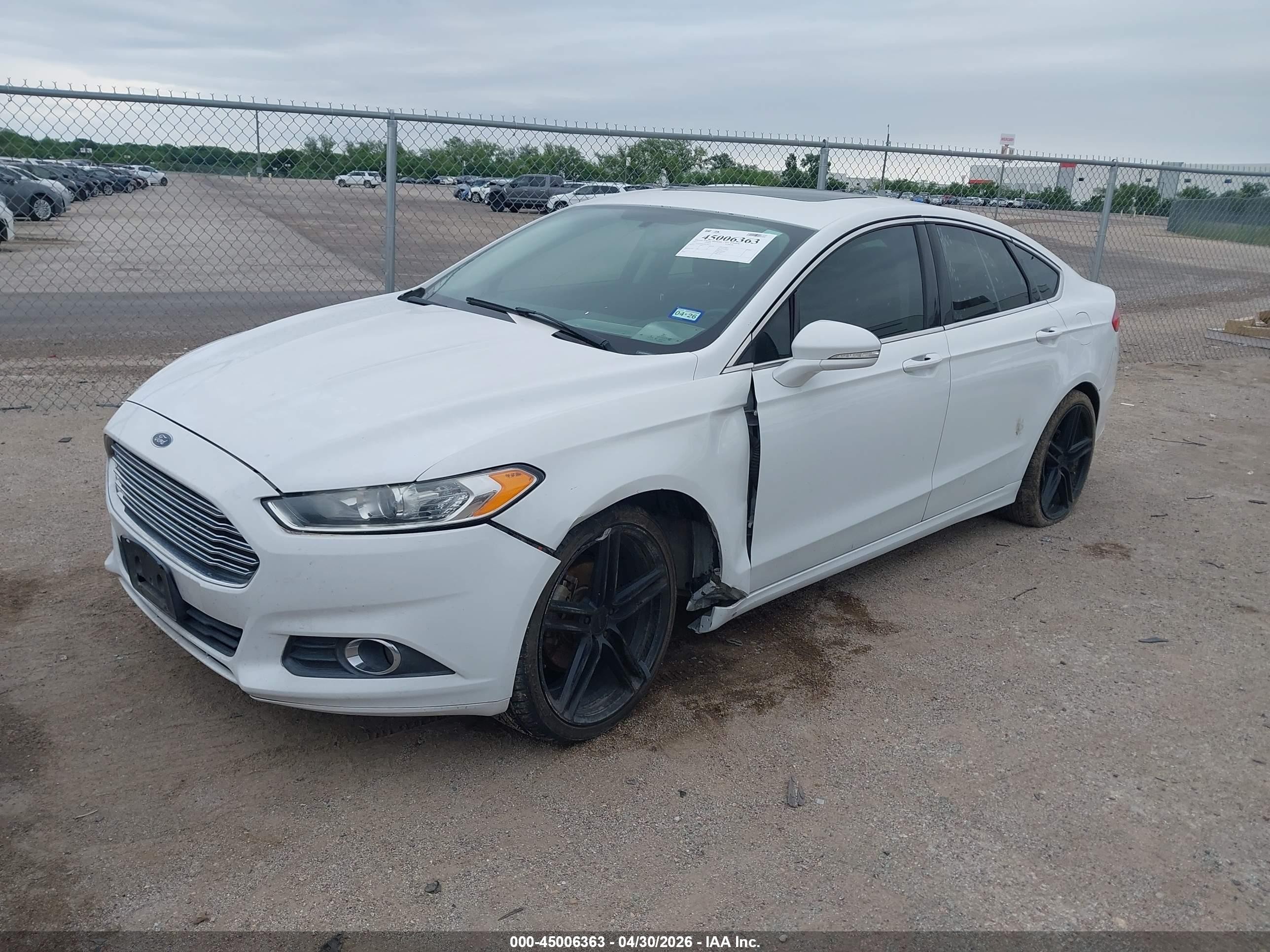 2013 Ford Fusion Se White vin: 3FA6P0HR0DR286274