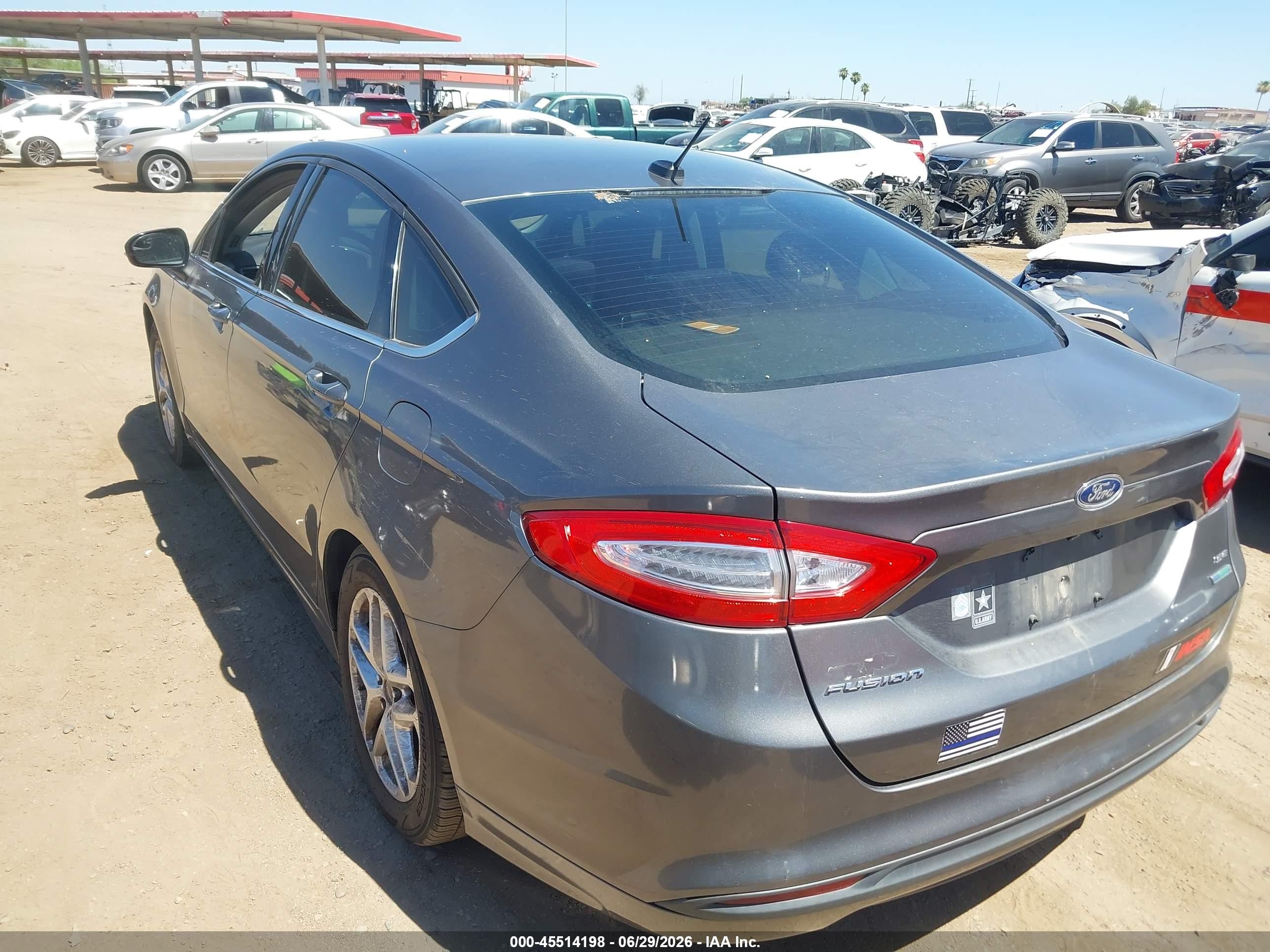 2013 Ford Fusion Se Silver vin: 3FA6P0HR0DR303526
