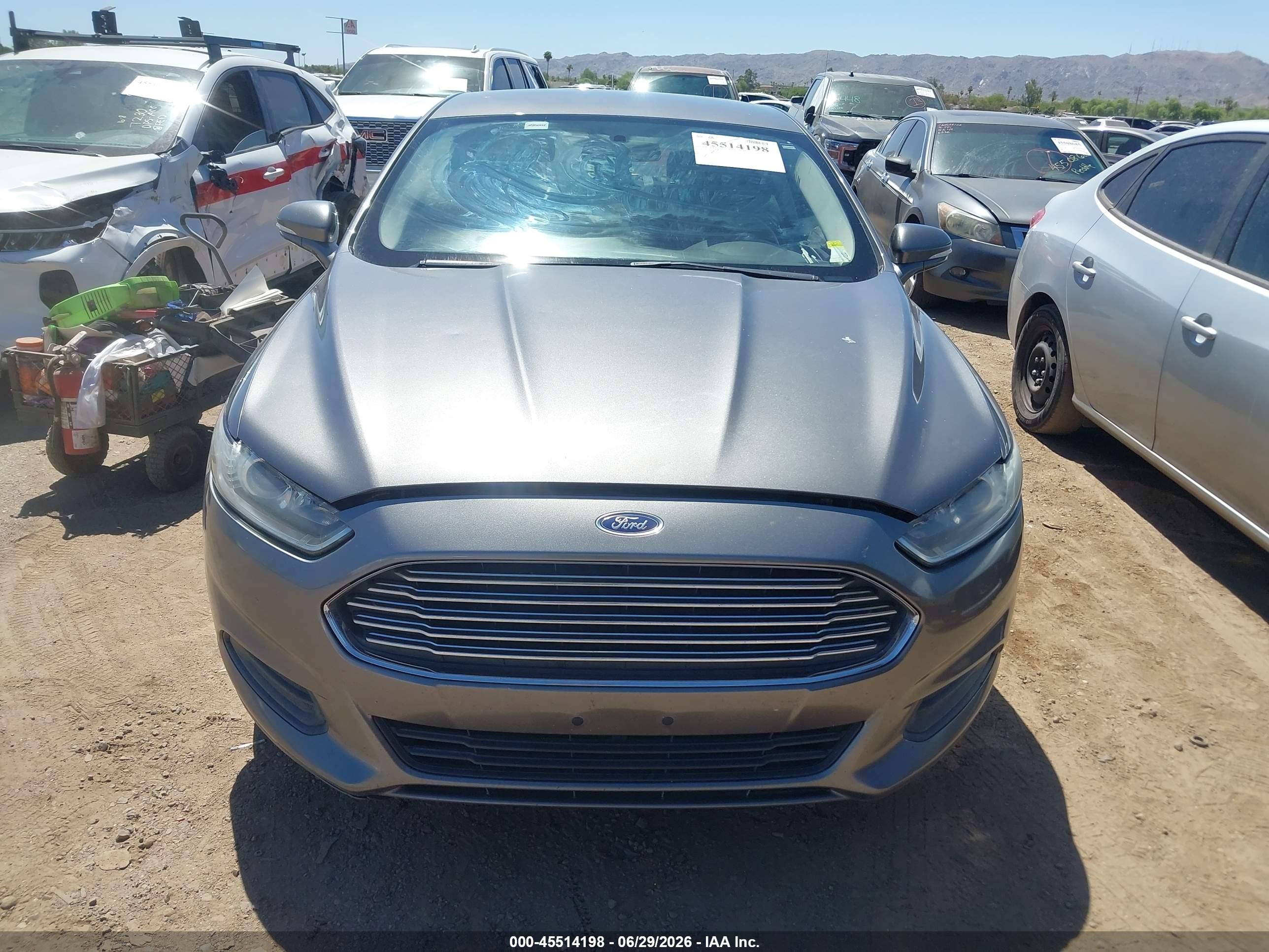 2013 Ford Fusion Se Silver vin: 3FA6P0HR0DR303526