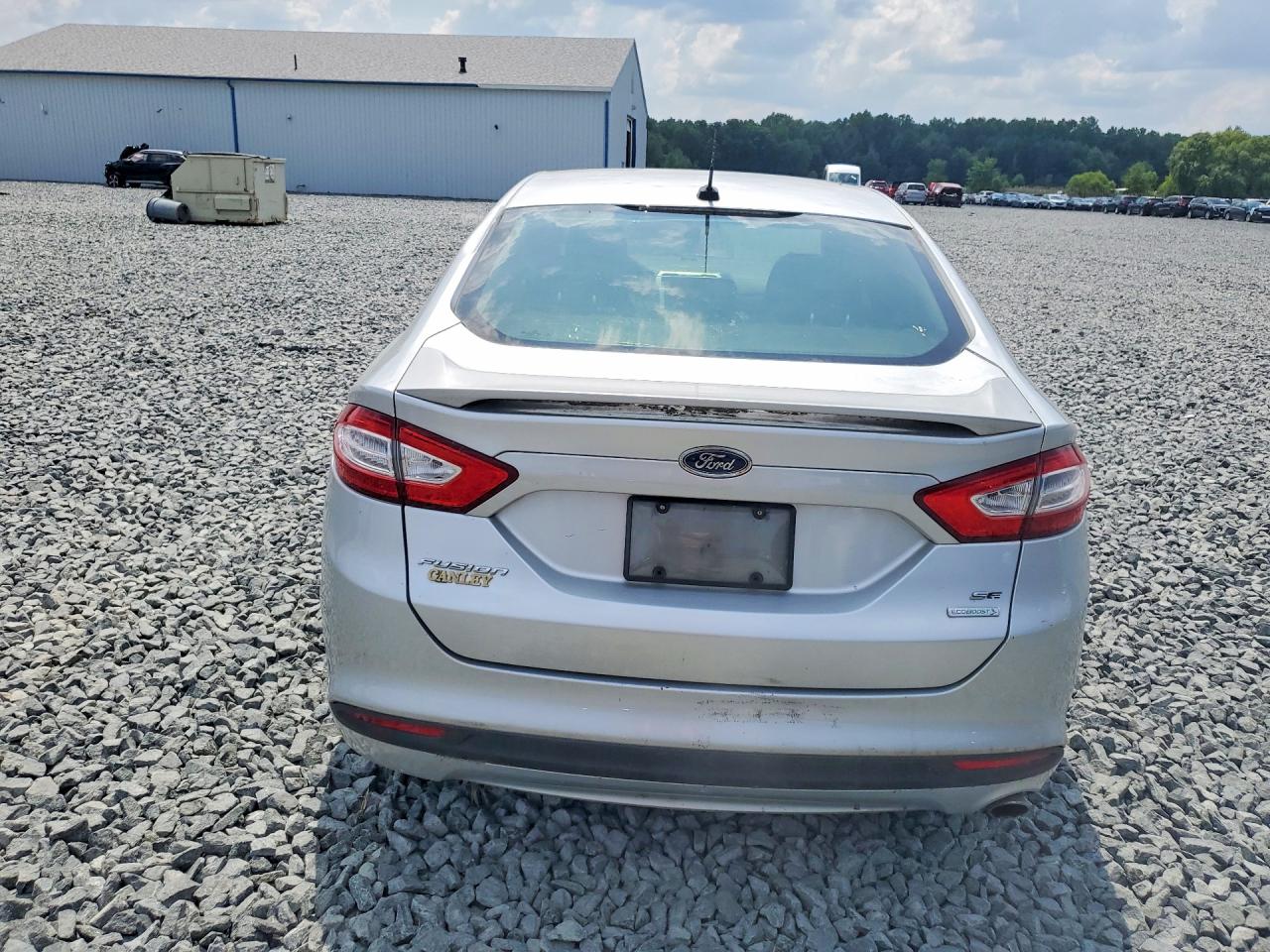 2013 Ford Fusion Se Silver vin: 3FA6P0HR0DR320794